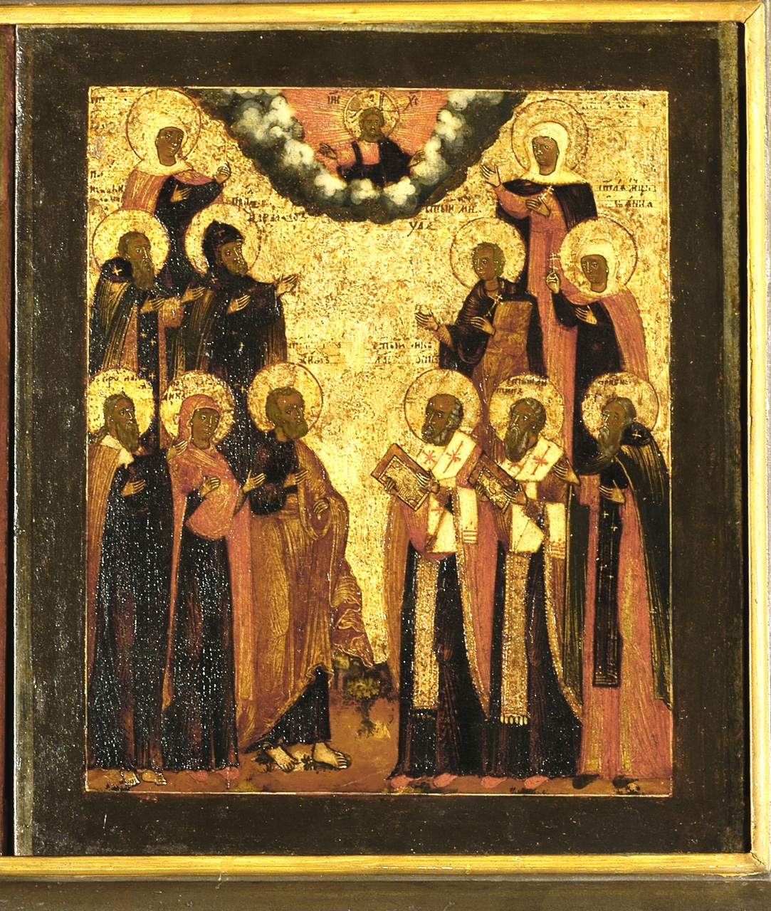 Santi, Santi (icona) - ambito moscovita (secondo quarto sec. XVIII)