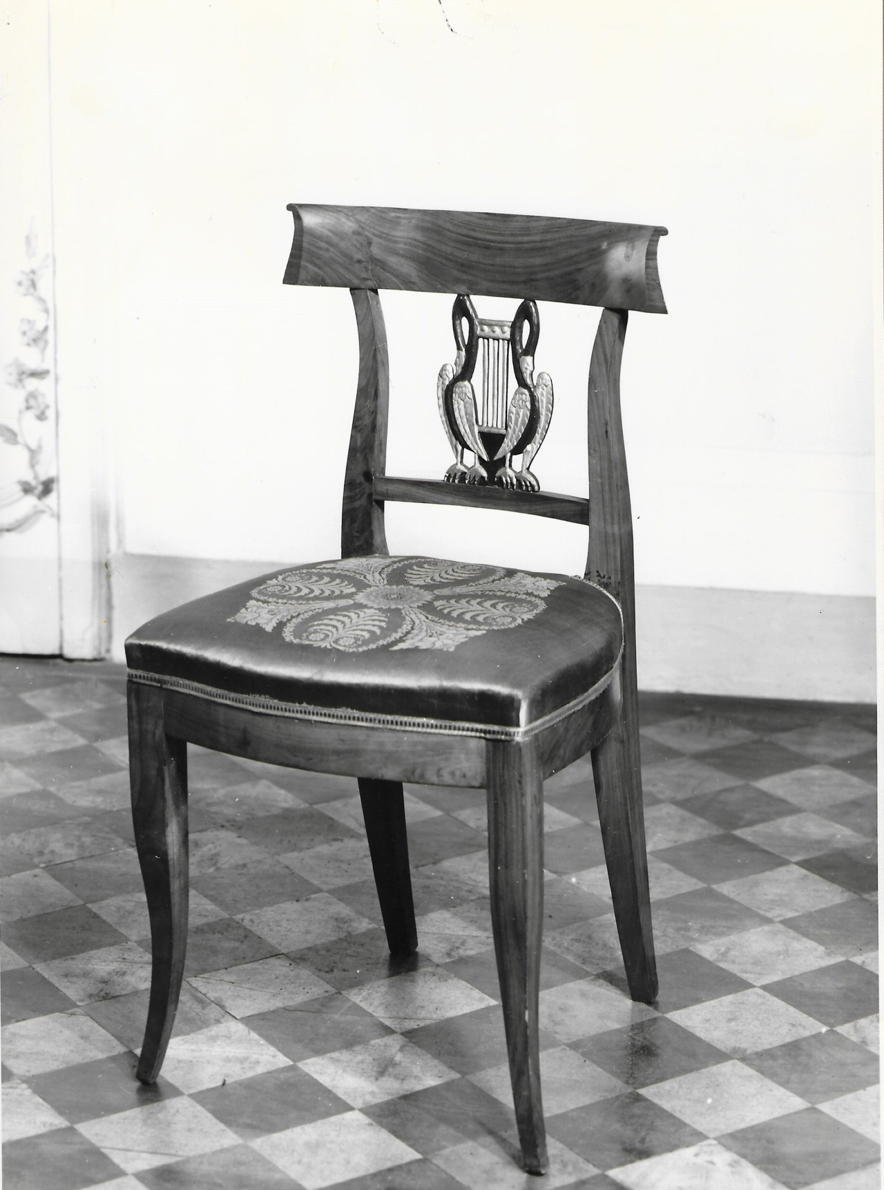 sedia - manifattura toscana (primo quarto sec. XIX)