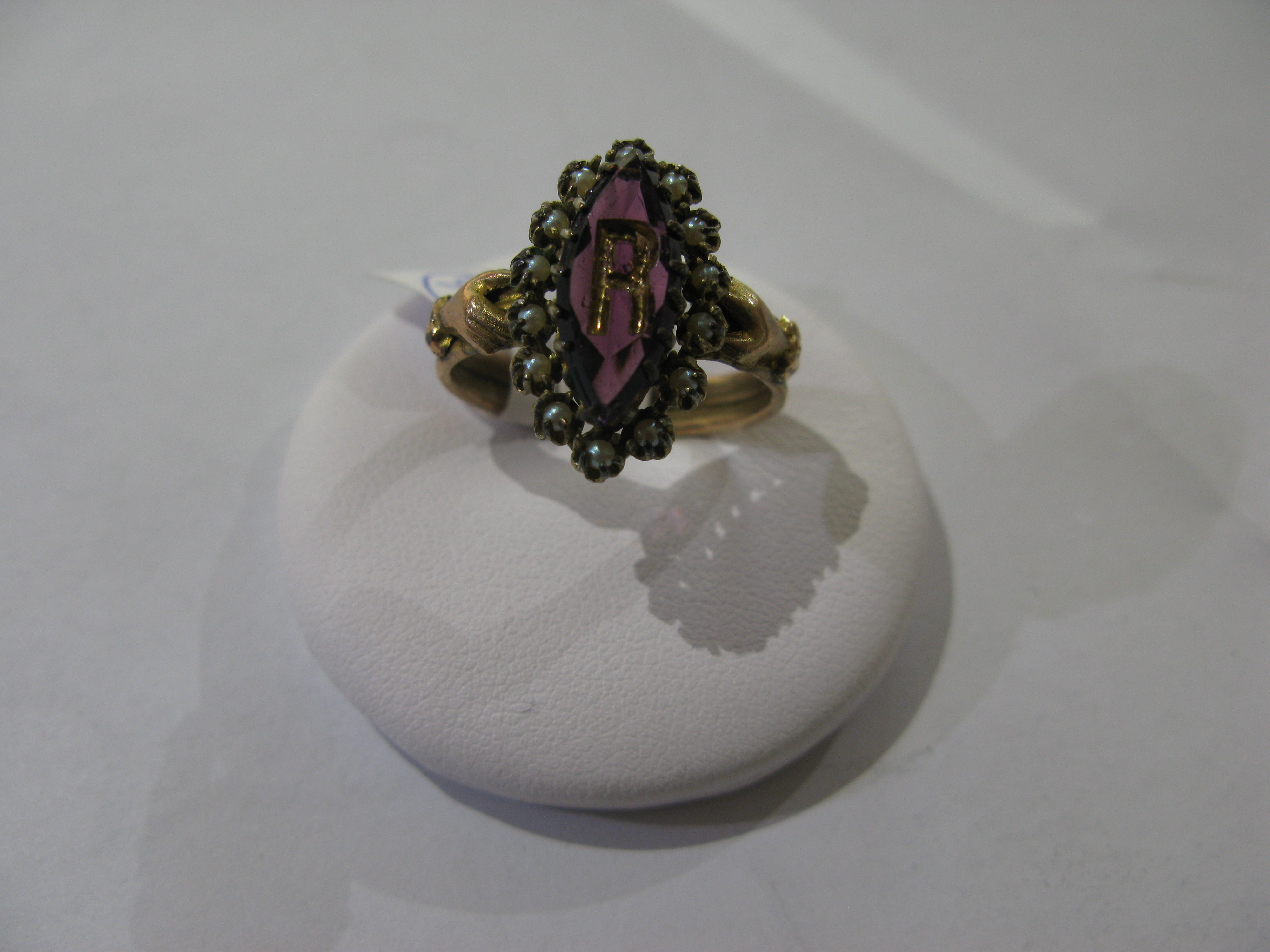 anello - a spola, opera isolata - bottega Italia meridionale (fine XIX)