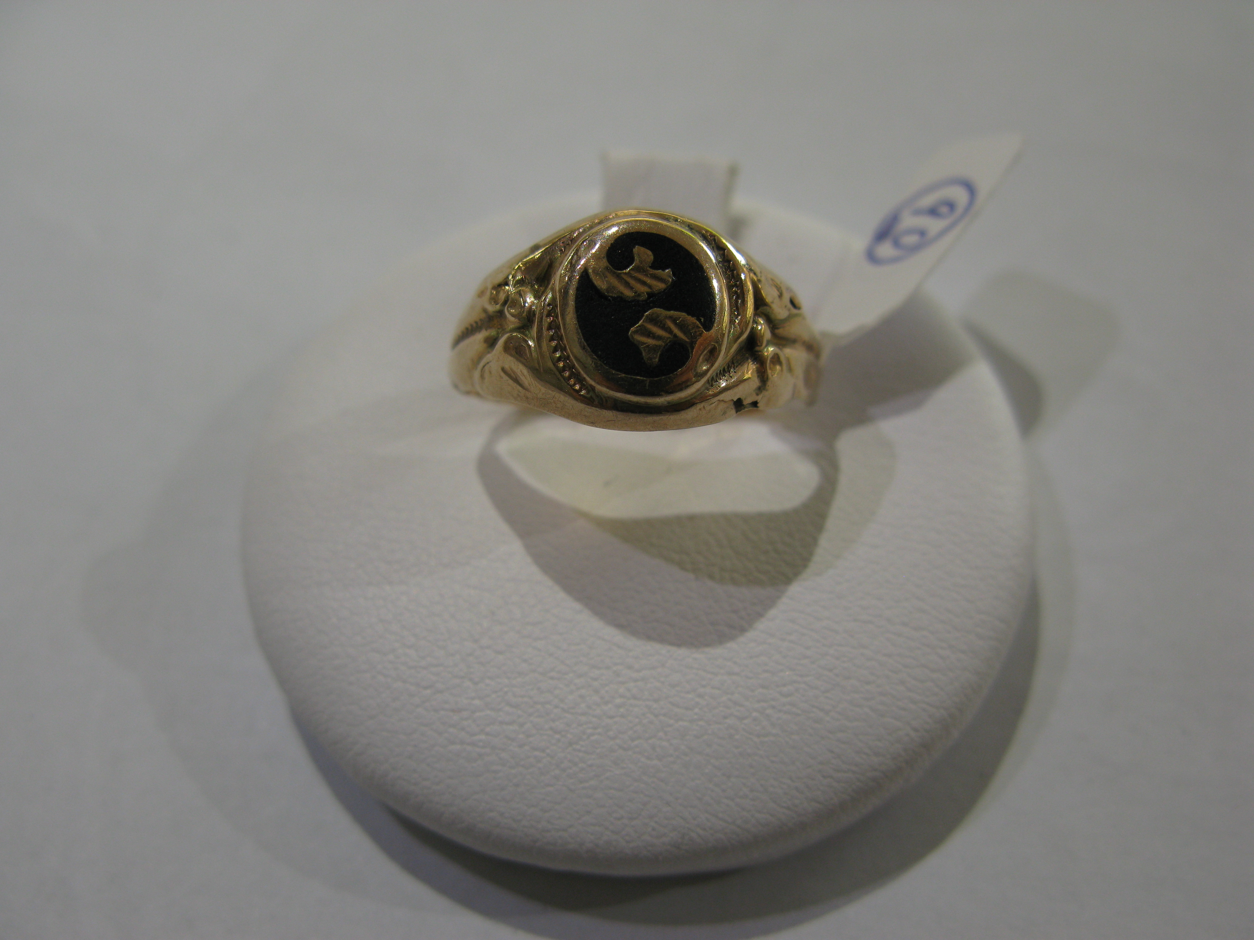 anello - a bottone, opera isolata - bottega Italia meridionale (fine/ inizio XIX/ XX)