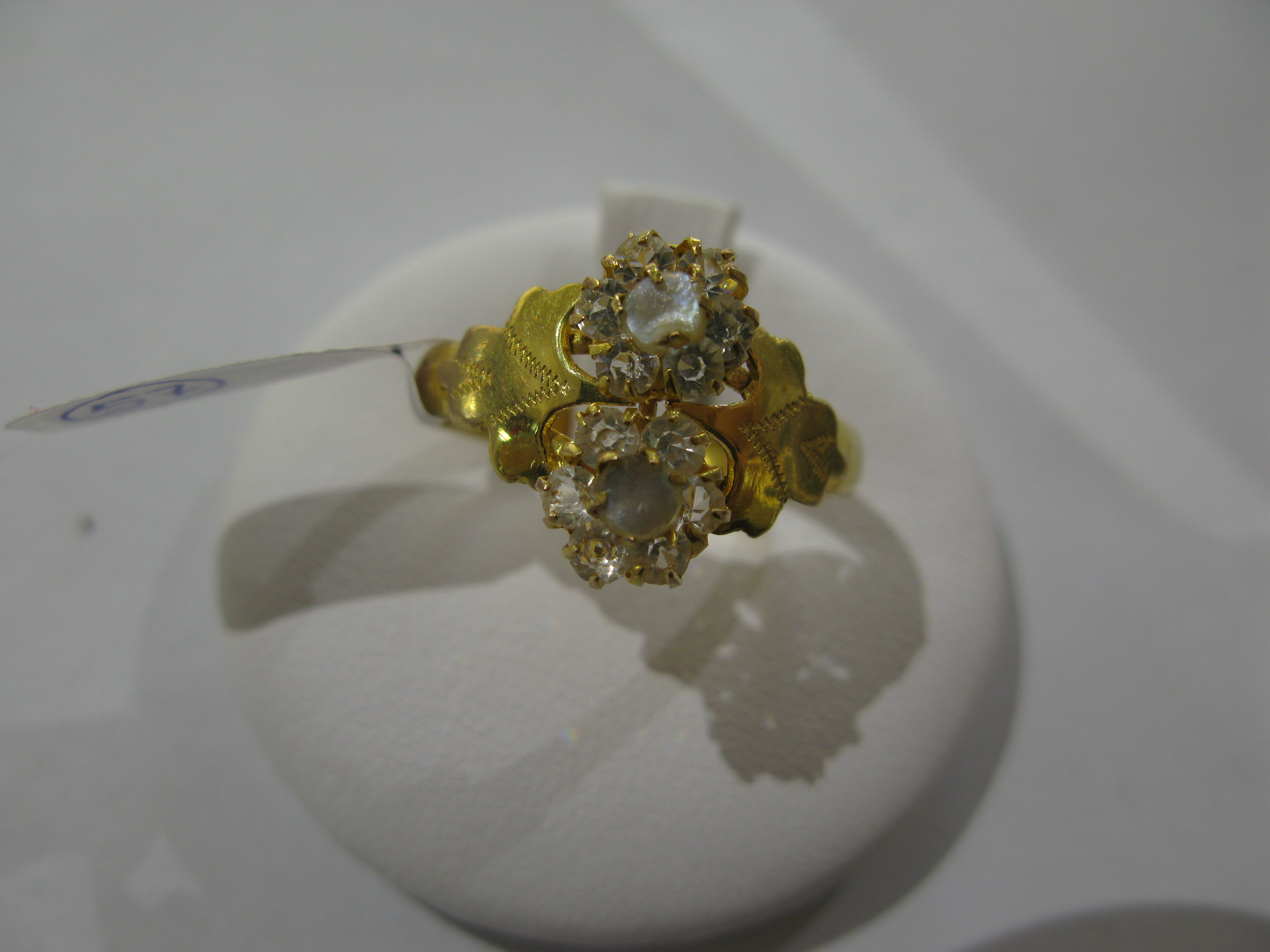 anello, opera isolata - bottega italiana (fine/ inizio XIX-XX)
