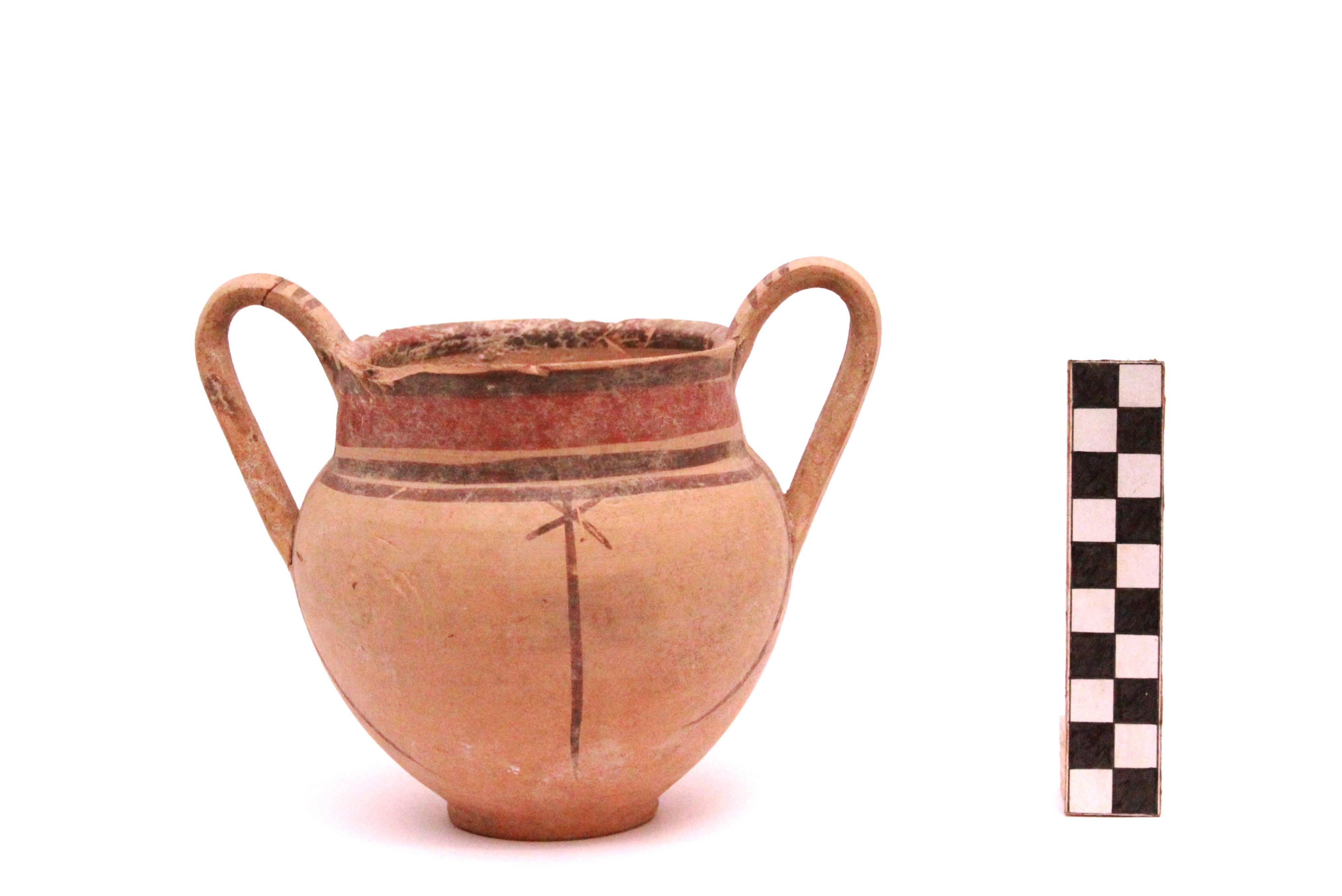 vaso cantaroide - area Nord-lucana (prima metà SECOLI/ VI a.C)