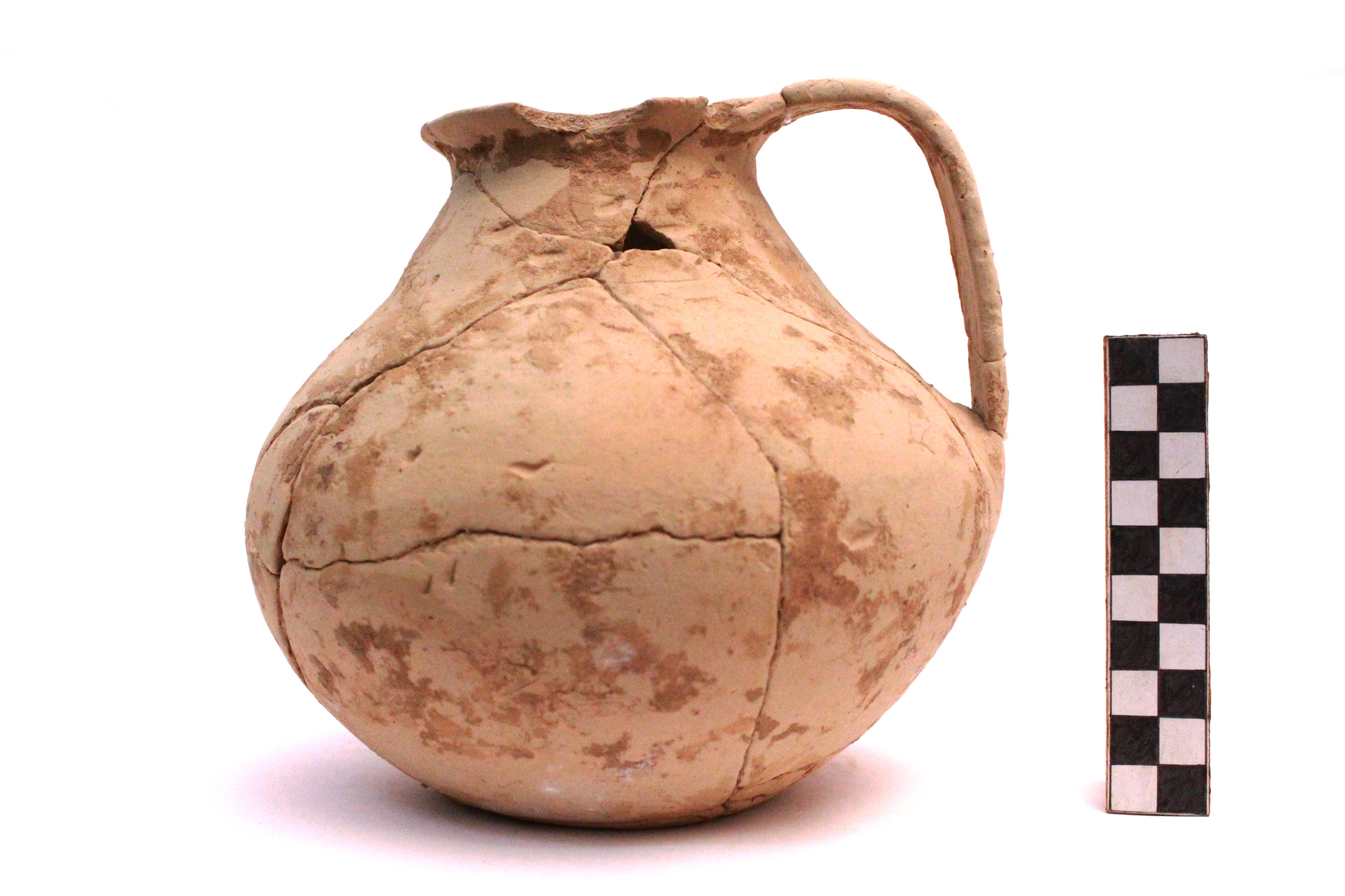 brocca, biconica - area Nord-lucana (SECOLI/ ARCHI DI SECOLI/ VI - V a.C)