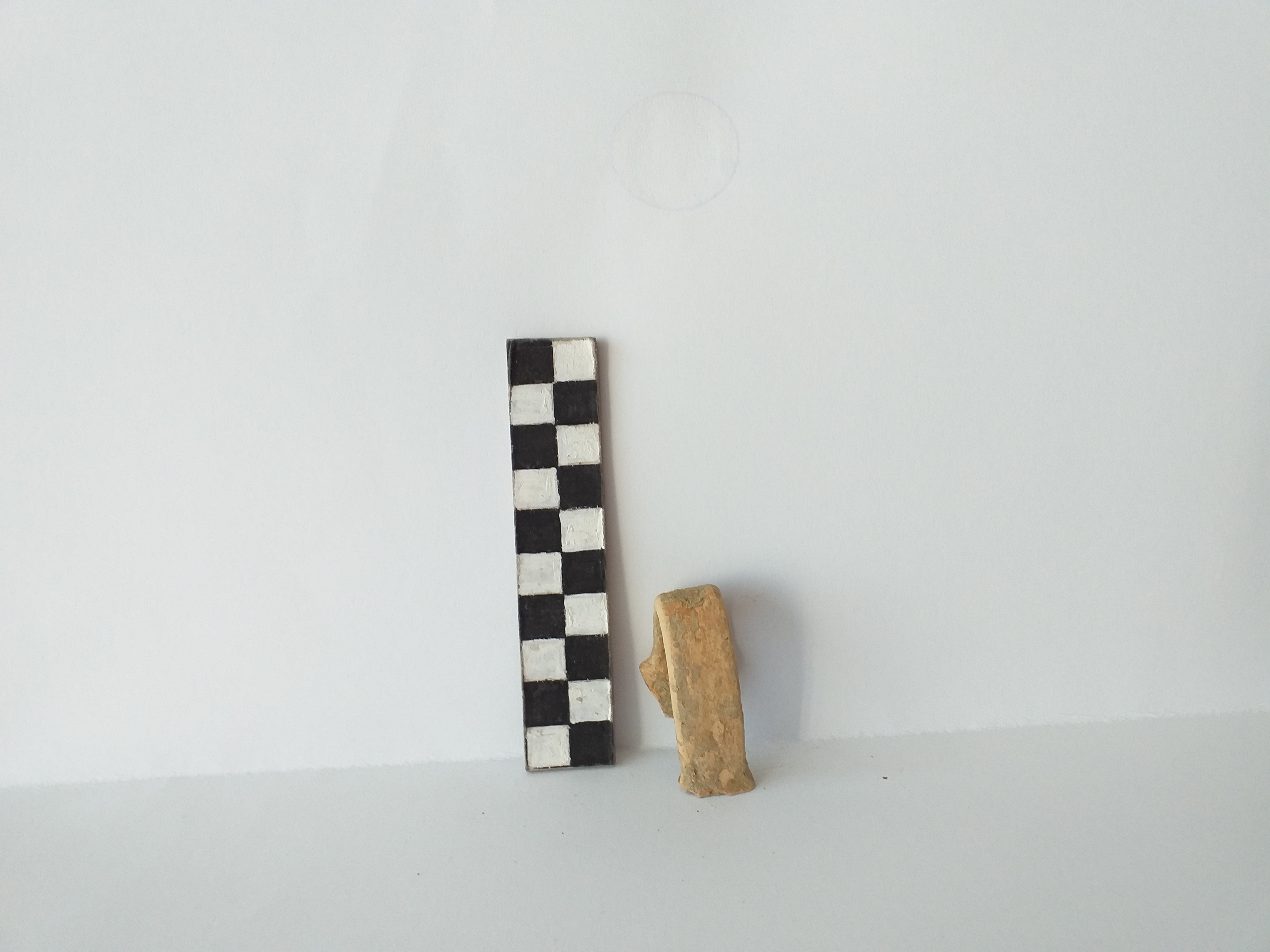 vaso, ansa a nastro - area Nord-lucana (SECOLI/ V a.C)