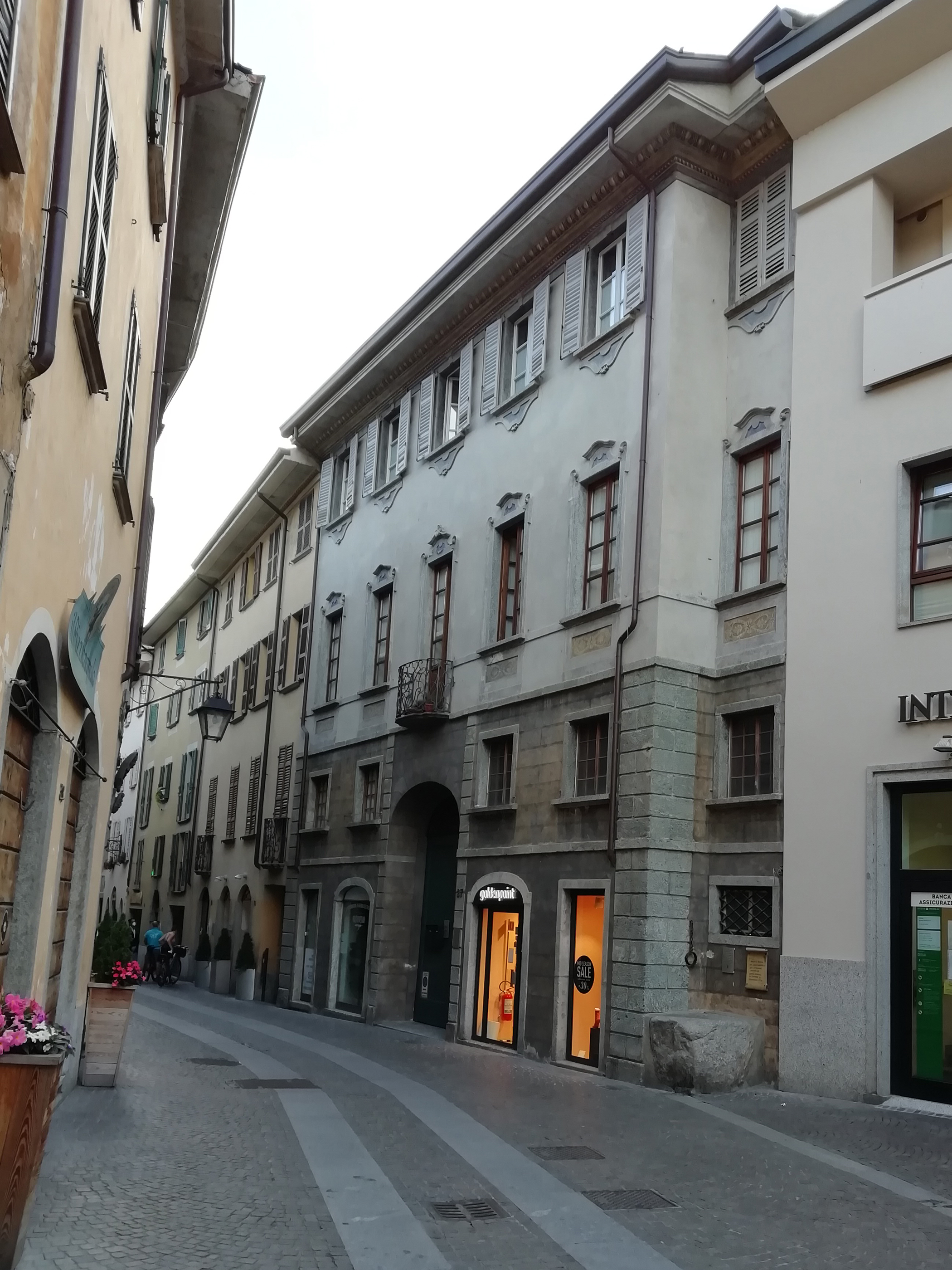 [Palazzo in via Dolzino, 27 (già 124)] (casa) - Chiavenna (SO)  (XVII, fine)