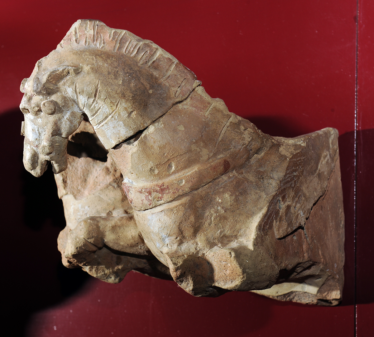 cavalli (frammento di frontoncino) (sec. II a.C)