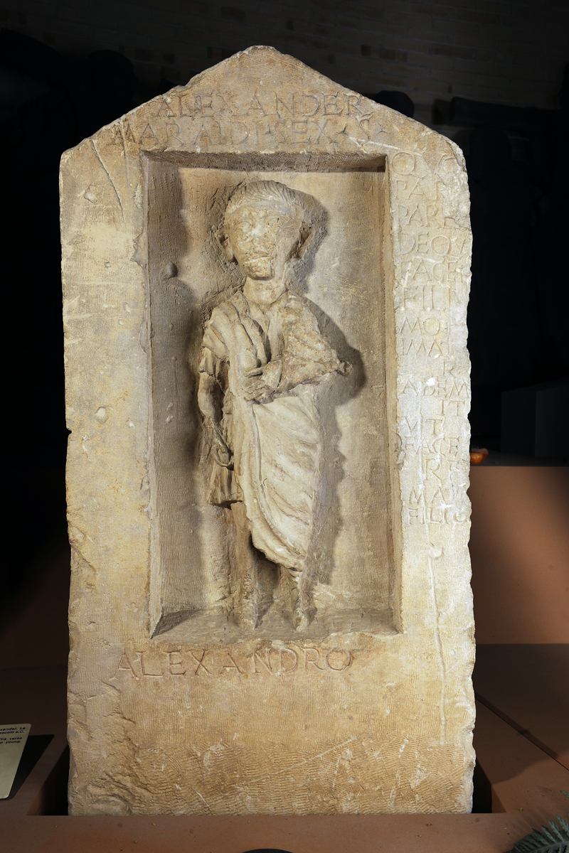 stele funeraria (seconda metà sec. I d.C)