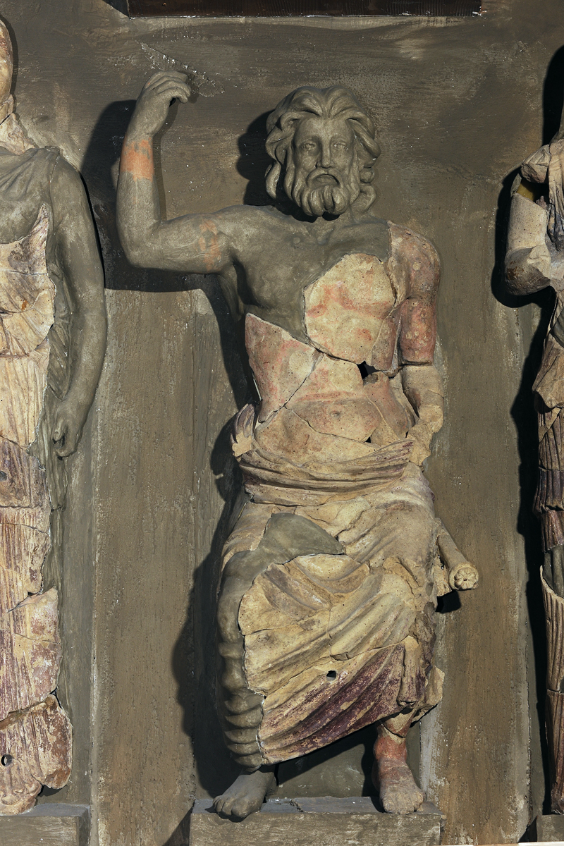 Giove (statua virile frontonale) (sec. II a.C)