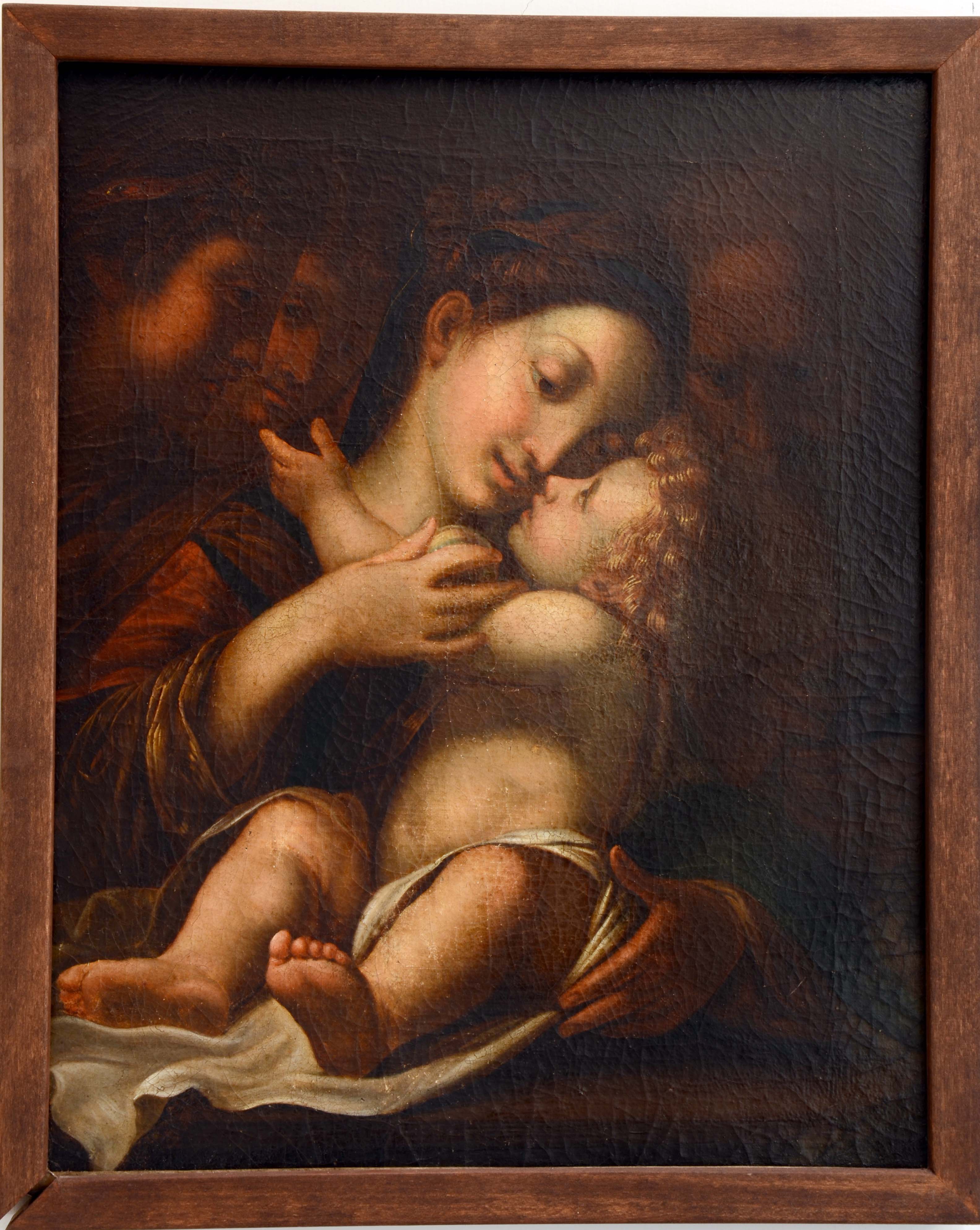 Sacra Famiglia, Sacra Famiglia (dipinto) di ignoto XVII secolo - ambito emiliano-lombardo (prima metà XVII)