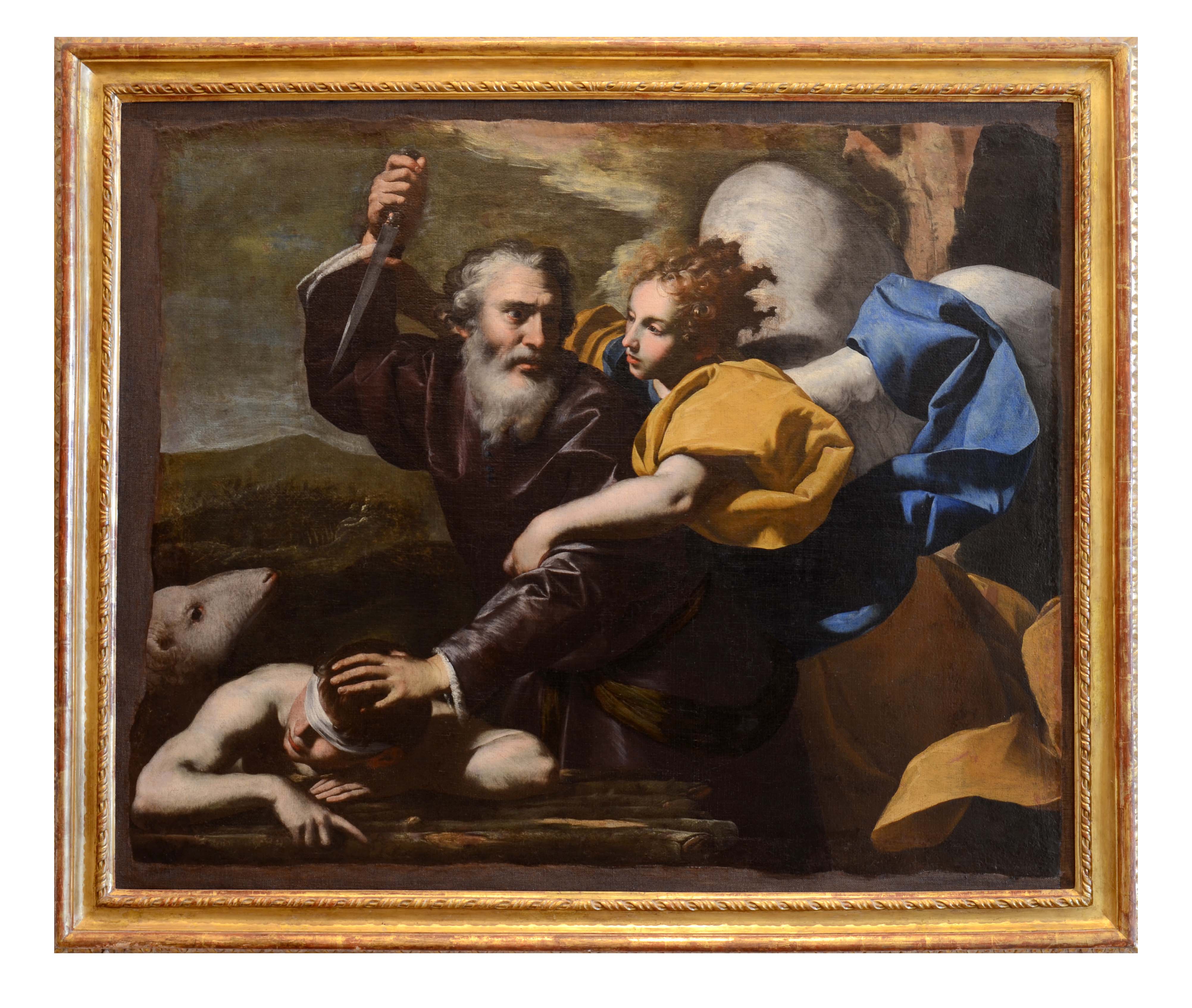 sacrificio di Isacco, sacrificio di Isacco (dipinto) di Francesco Guarino - ambito napoletano (prima metà XVII)