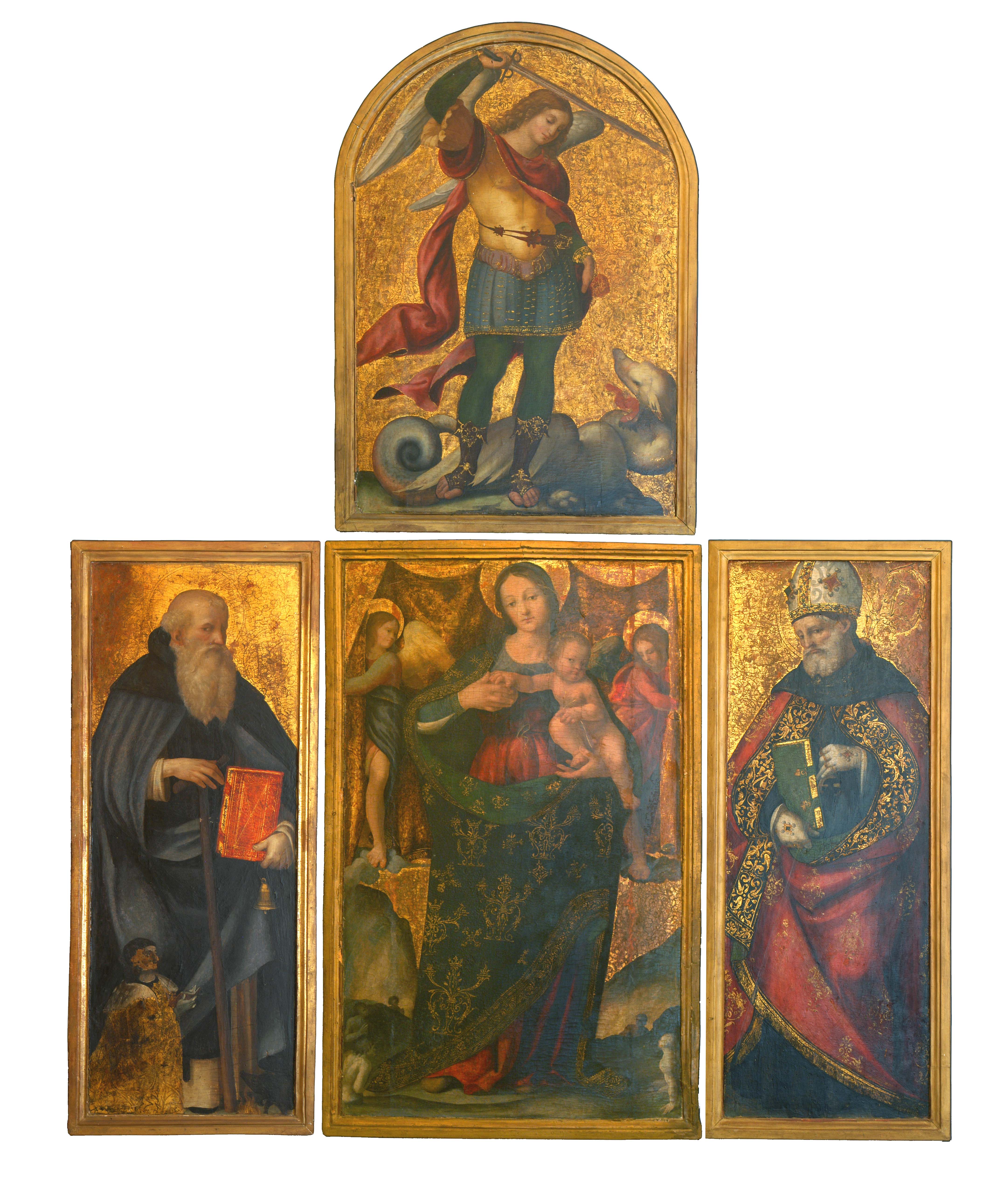 Madonna delle Grazie, Madonna delle Grazie (dipinto) di Andrea Sabatini da Salerno - ambito napoletano (prima metà XVI)