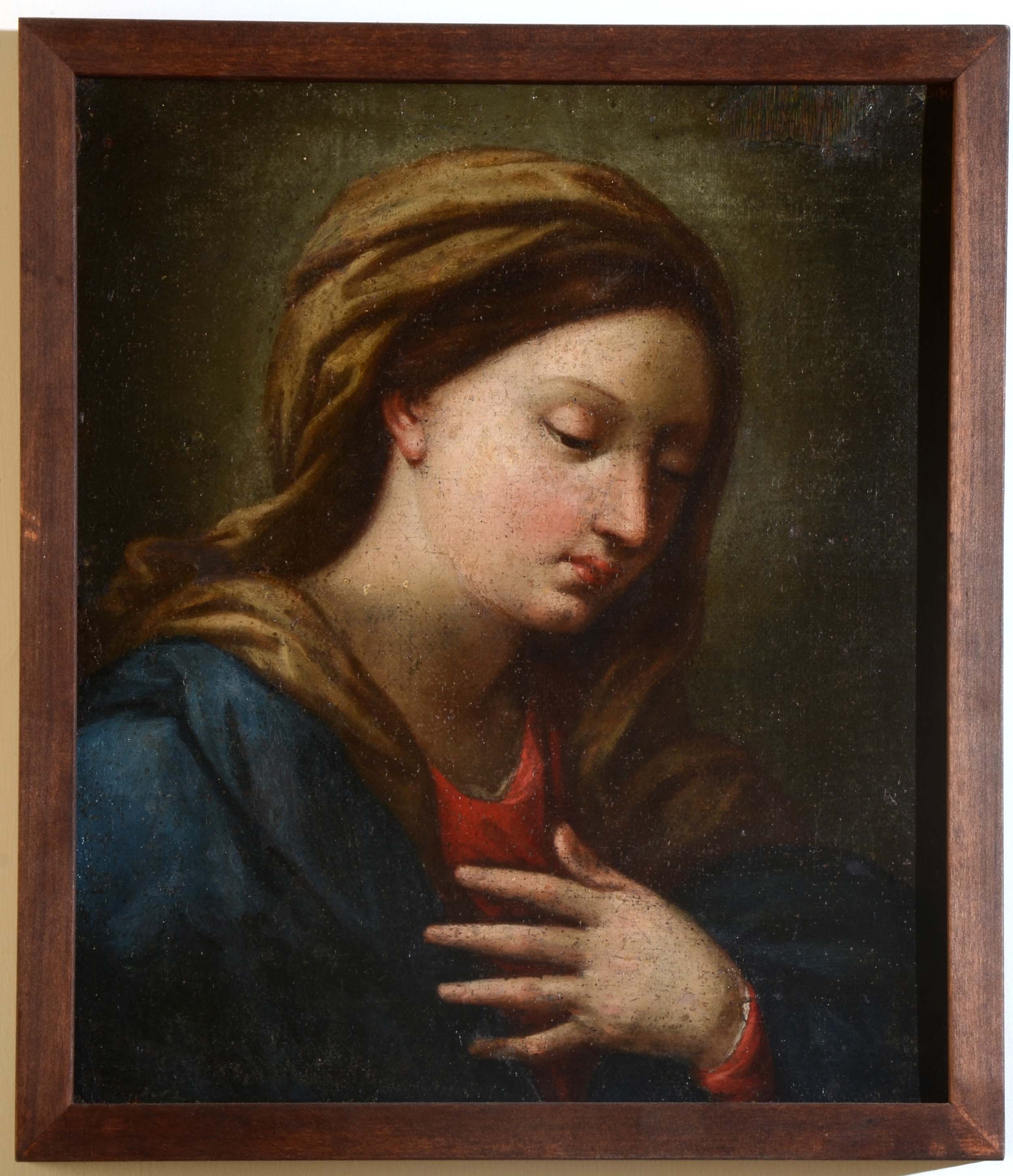 Vergine Annunziata, Vergine Annunziata (dipinto) di ignoto pittore meridionale (bottega) - ambito napoletano (prima metà XVIII)