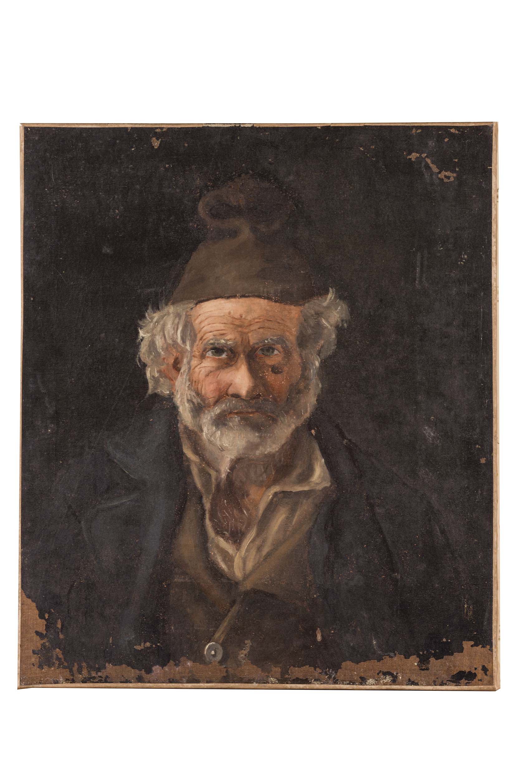 Ritratto di uomo, Ritratto di uomo (dipinto) di Gennaro Pinto - ambito Italia meridionale (seconda metà XIX)