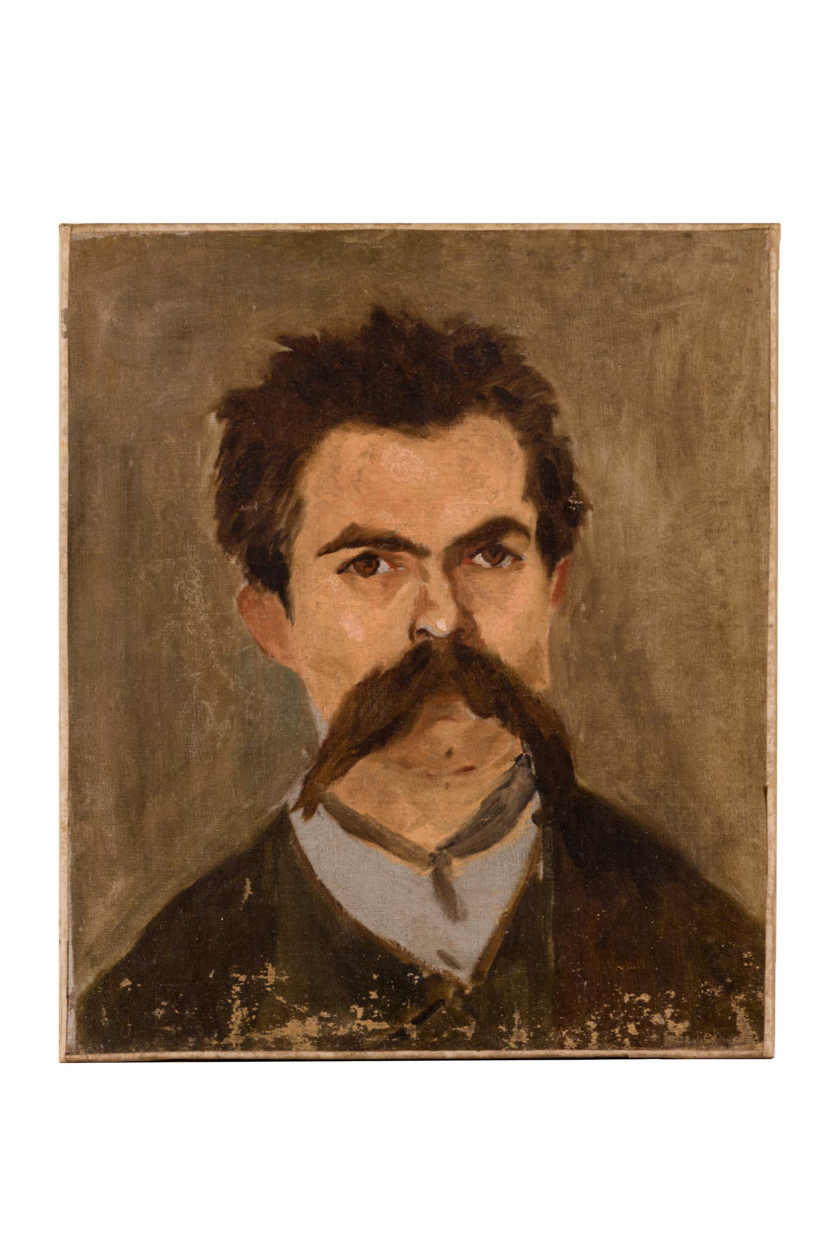 Ritratto di uomo, Ritratto di uomo (dipinto) di ignoto di ambito campano - ambito Italia meridionale (prima metà XX)