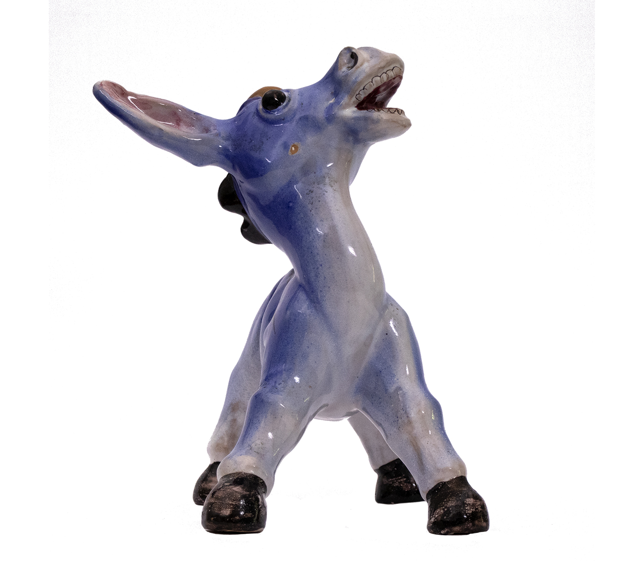 Asino (scultura, opera isolata) - scuola vietrese (prima metà XX)