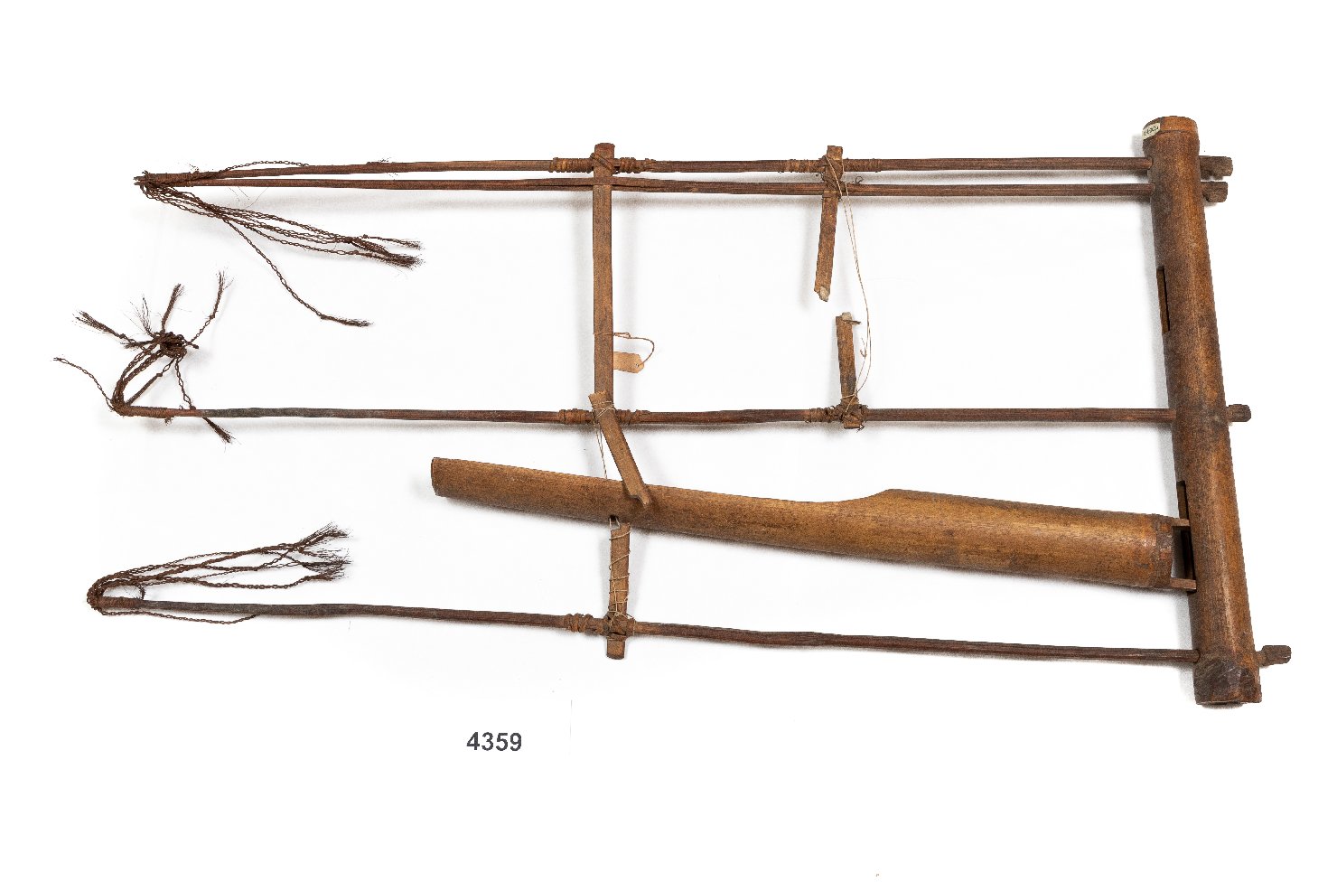 strumento a percussioni - manifattura indonesiana (XIX)