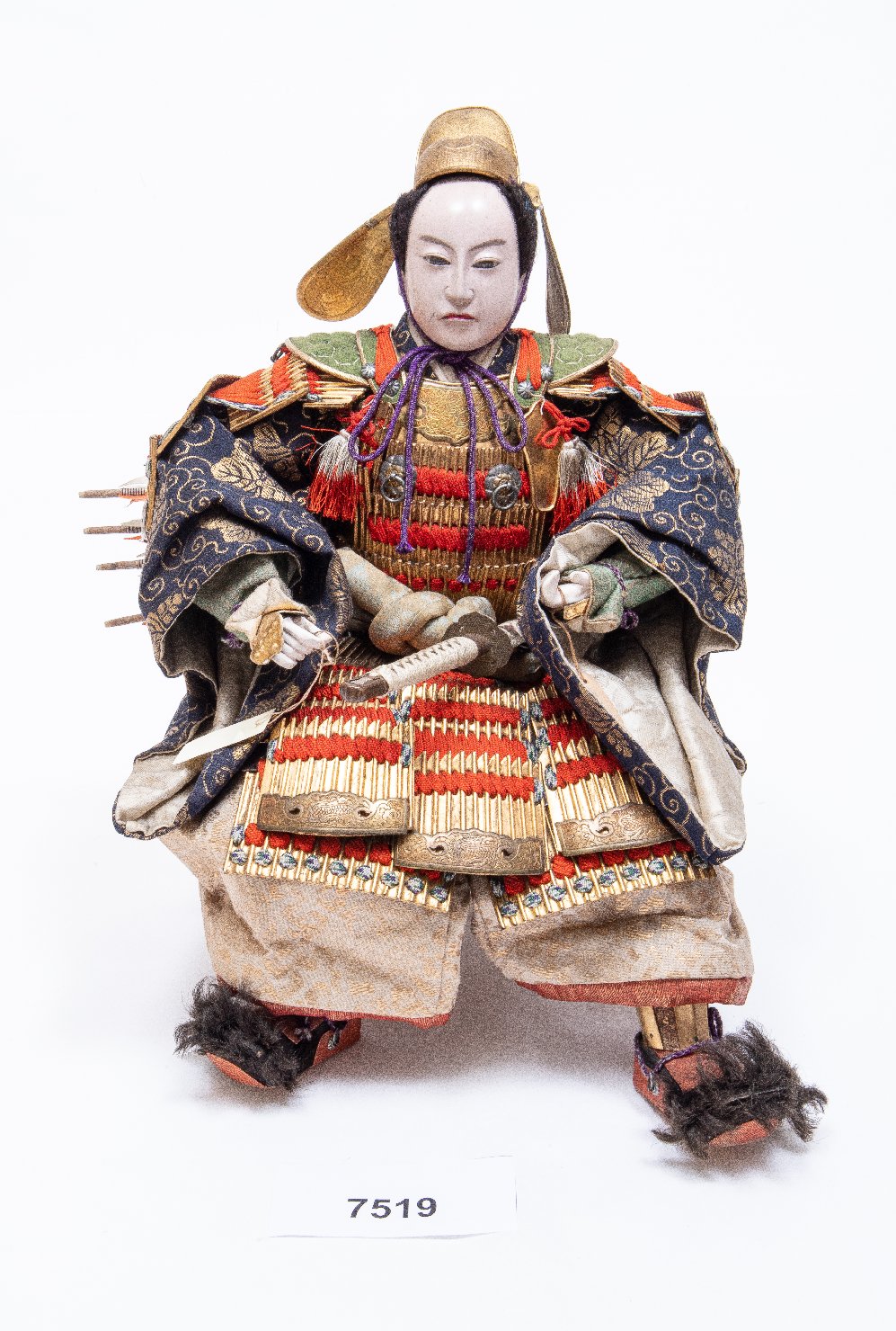 bambola - manifattura giapponese (XIX)