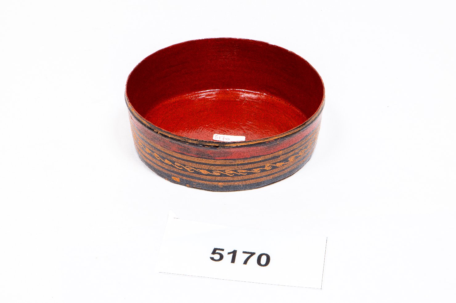 vassoio - manifattura birmana (XIX)