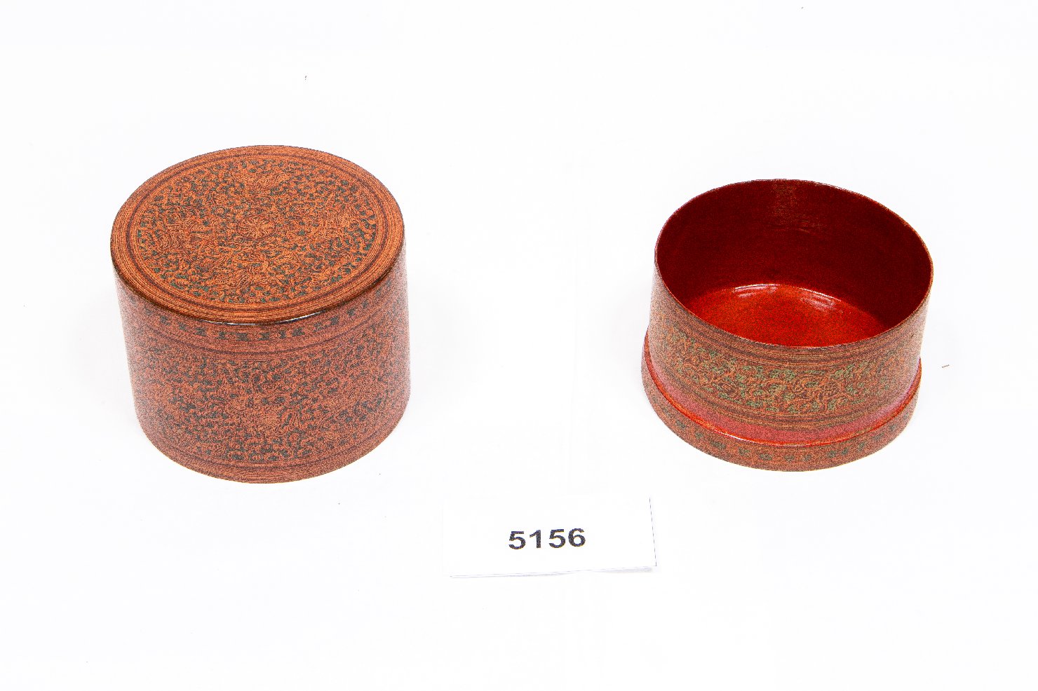 scatola - manifattura birmana (XIX)