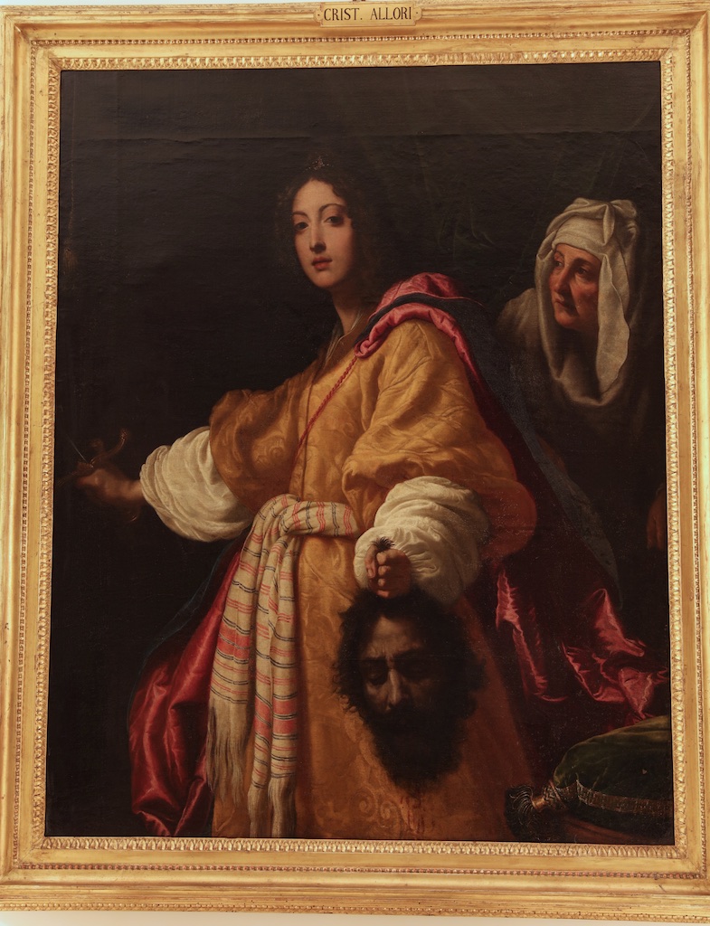 Giuditta con la testa di Oloferne (dipinto, opera isolata) di Allori Cristofano (sec. XVII)