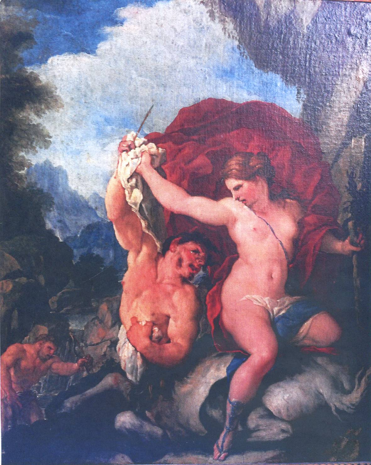Ercole Deianira e Nesso (dipinto) di Pagani Paolo (sec. XVII)
