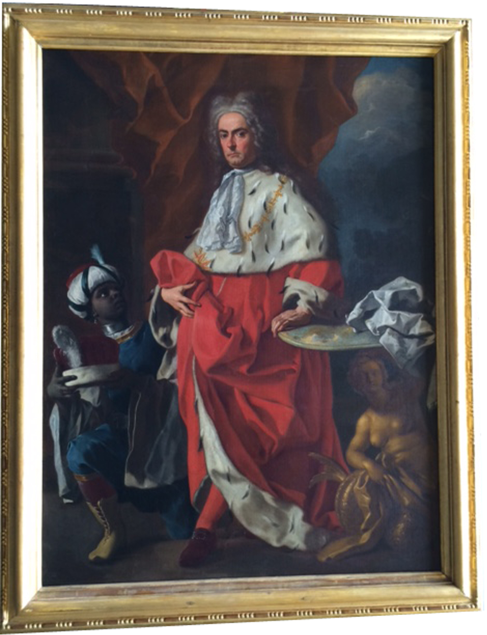 ritratto di Guglielmo Ruffo principe di Sicilia in veste di Gran Camerario del regno di Napoli (dipinto, opera isolata) di De Mura Francesco (sec. XVIII)