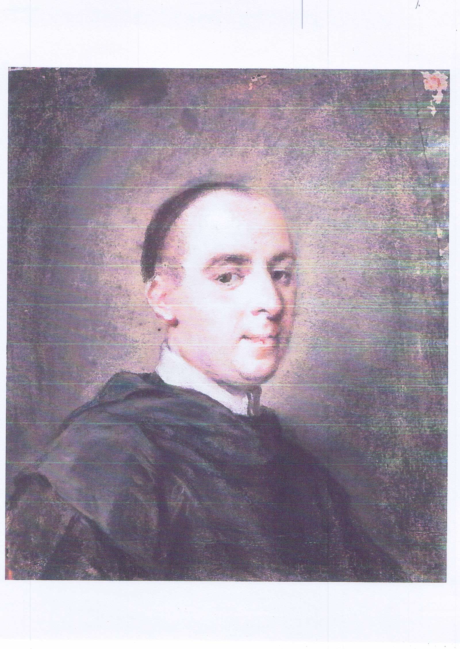 Ritratto di Agostino Suarez (disegno, opera isolata) di Carriera Rosalba (sec. XVIII)