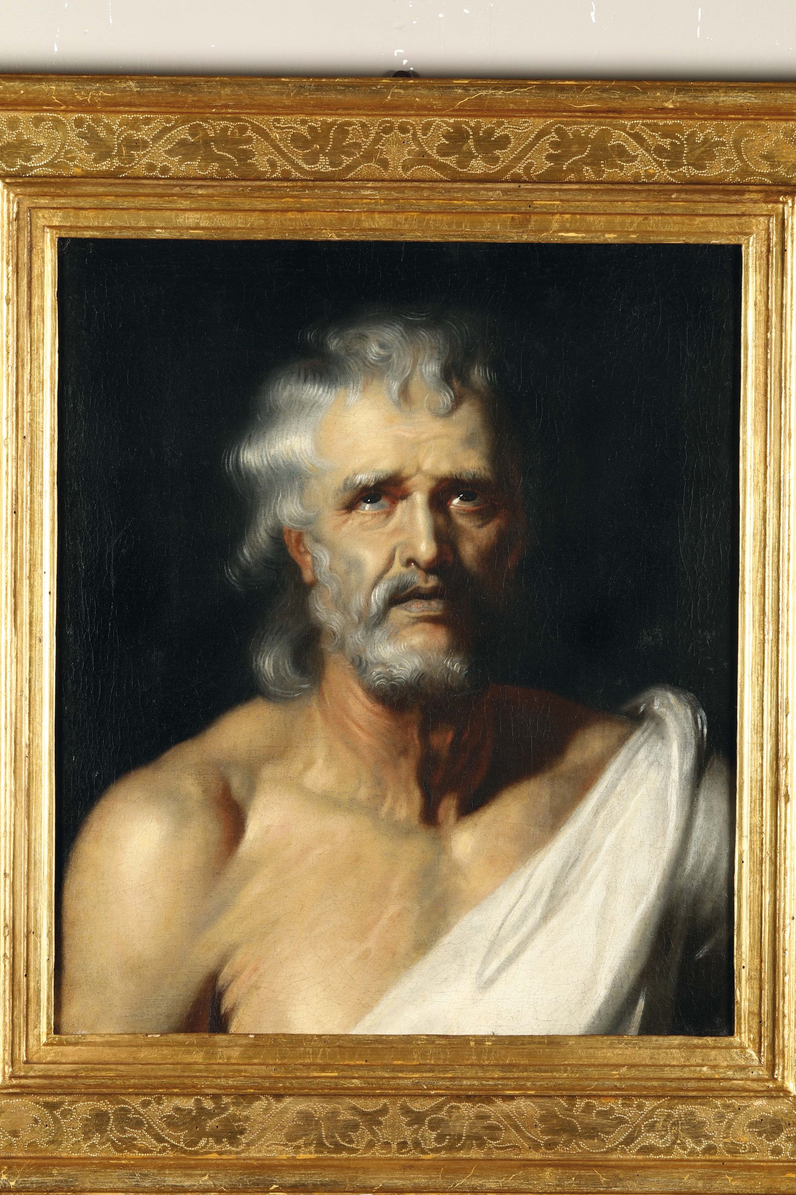 Seneca morente (dipinto, opera isolata) di Rubens Pieter Paul (attribuito) (sec. XVII)