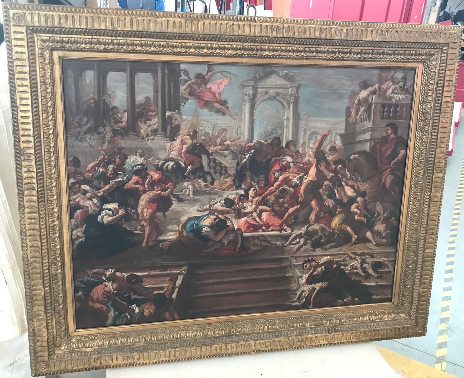 La strage degli innocenti (dipinto, opera isolata) di Ricci Sebastiano (sec. XVIII)