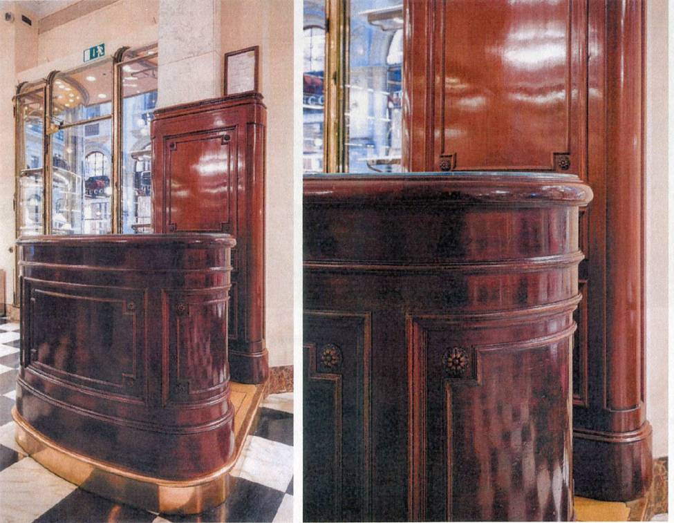 bancone commerciale di Pollard Pad (sec. XX)