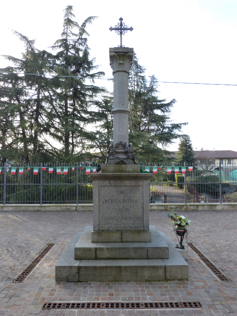 monumento ai caduti, opera isolata - ambito italiano (primo quarto sec. XX)