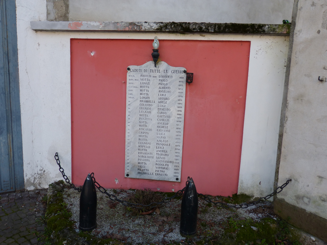 monumento ai caduti - a lapide, opera isolata - ambito italiano (seconda metà sec. XX)