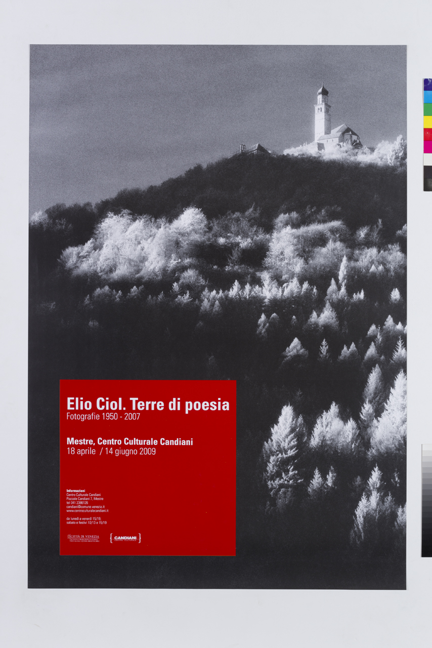 fotografia con paesaggio montano di Elio Ciol (manifesto) - ambito veneto (XXI)