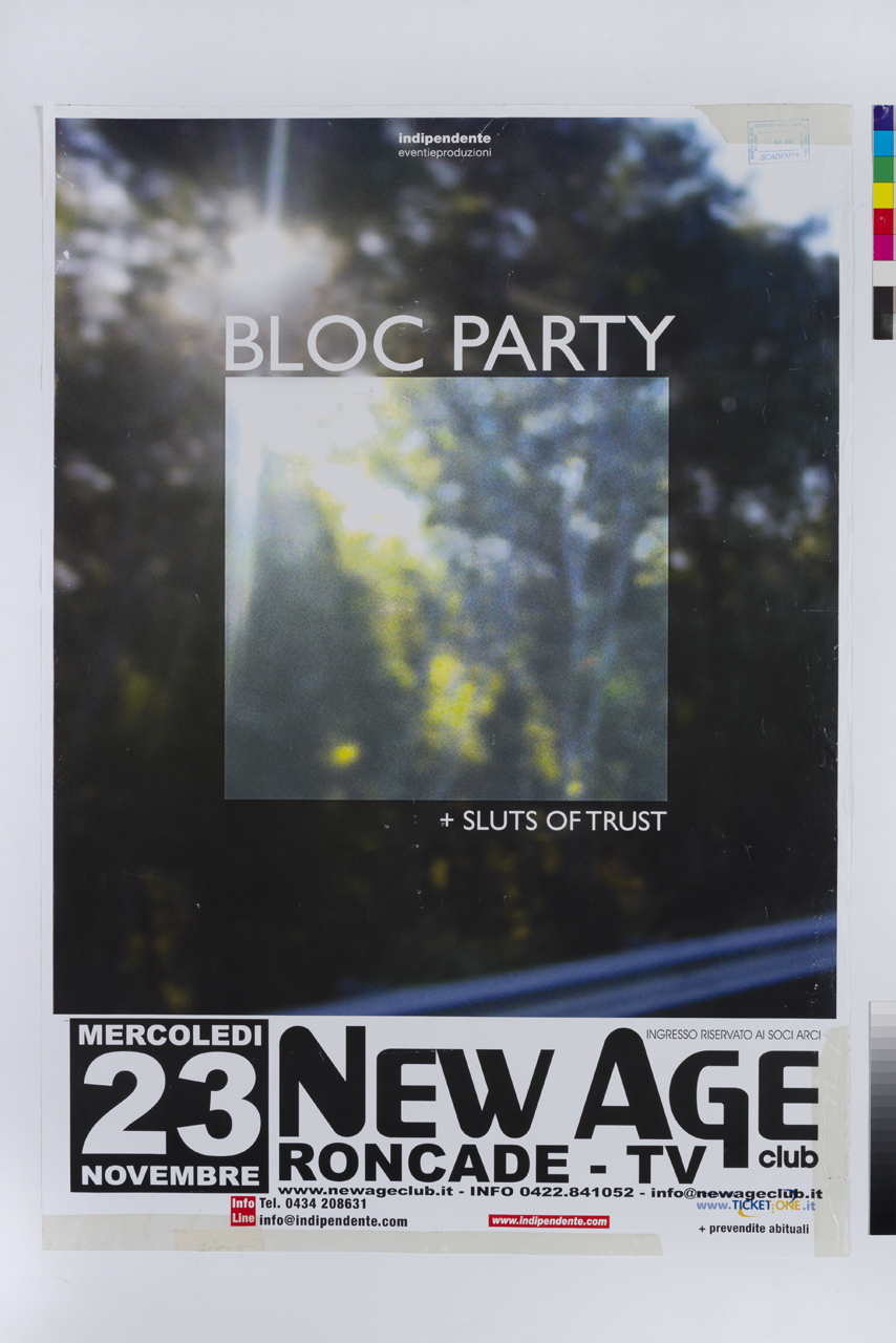 immagine sfocata con alberi (manifesto) - ambito veneto (XXI)