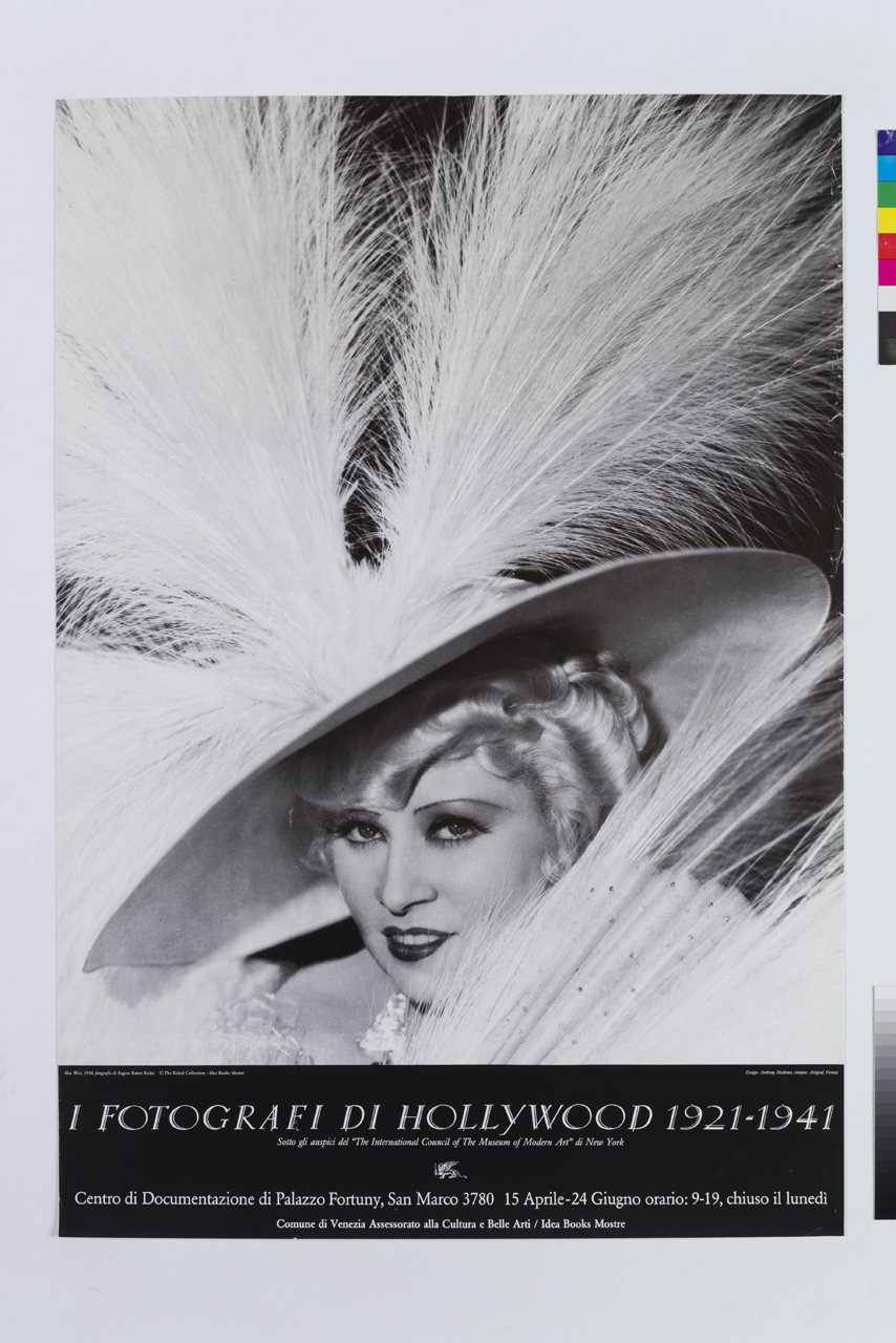 ritratto fotografico di Mae West di Eugene Robert Richee (manifesto) di Mathews Anthony (XX)
