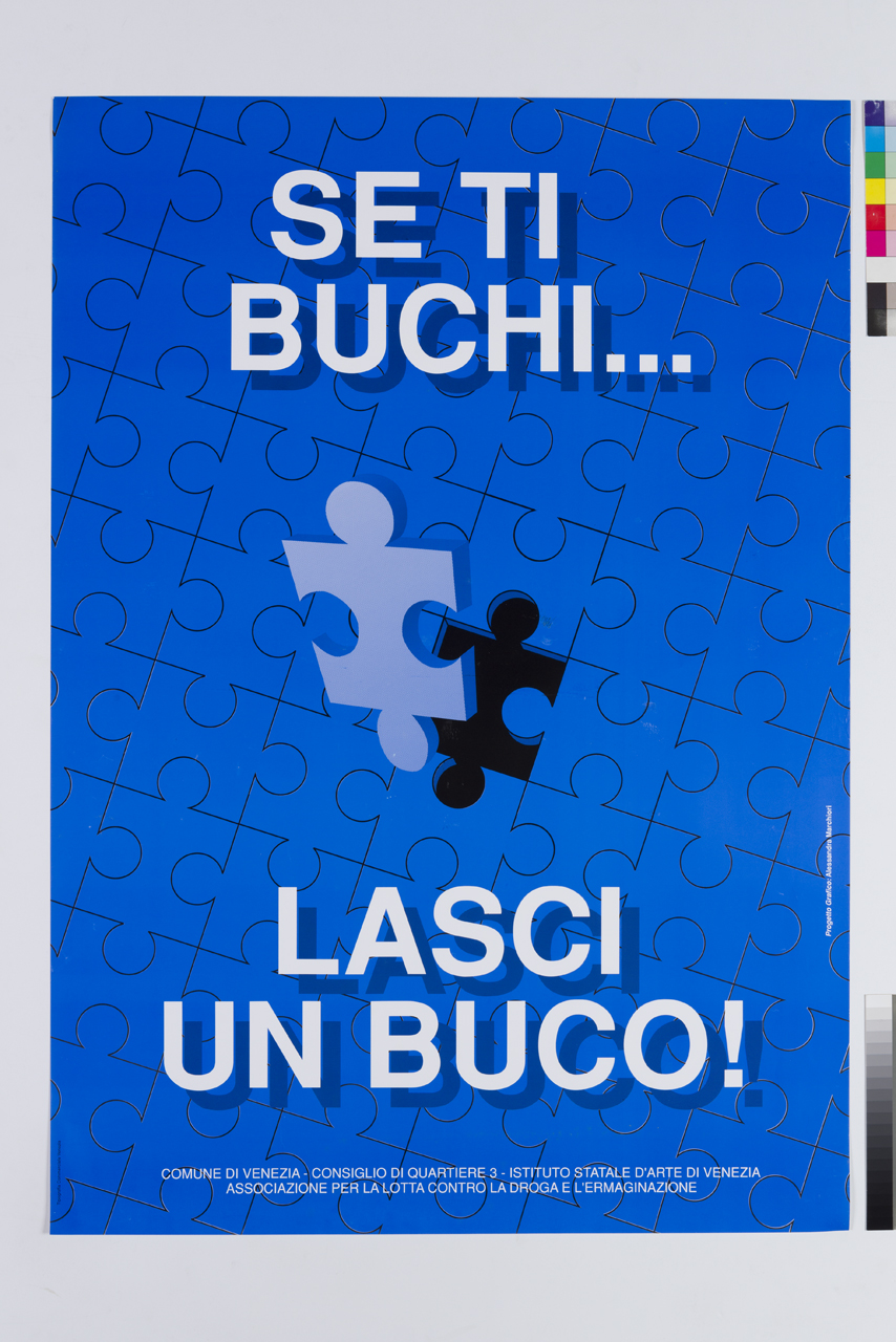 tessere di un puzzle (manifesto) di Marchiori Alessandra (XX)