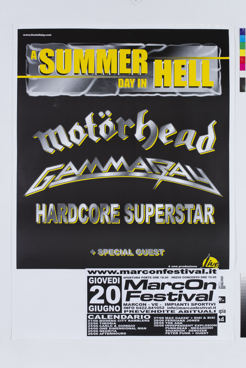 scritte su fondo nero (manifesto) - ambito italiano (XXI)