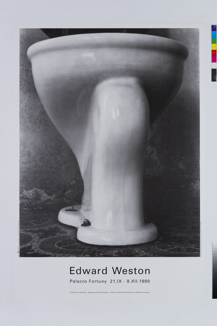 fotografia Excusado di Edward Weston (manifesto) di Camuffo Giorgio (XX)