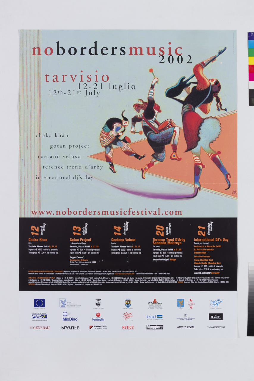 musicisti danzanti (manifesto) di Mattotti Lorenzo, Brollo Nicola, Five Zone snc (XXI)