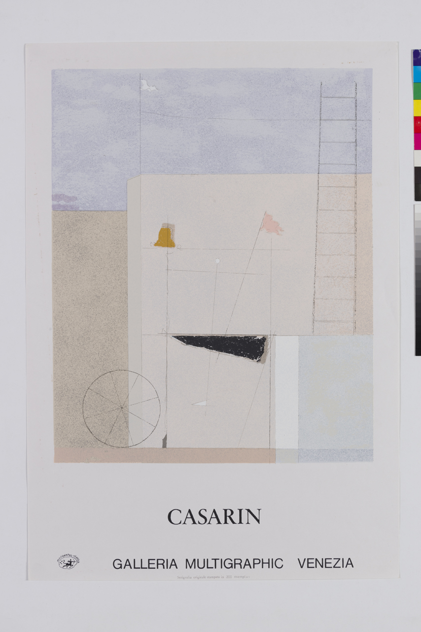 opera di Mauro Casarin (manifesto) - ambito veneto (XX)