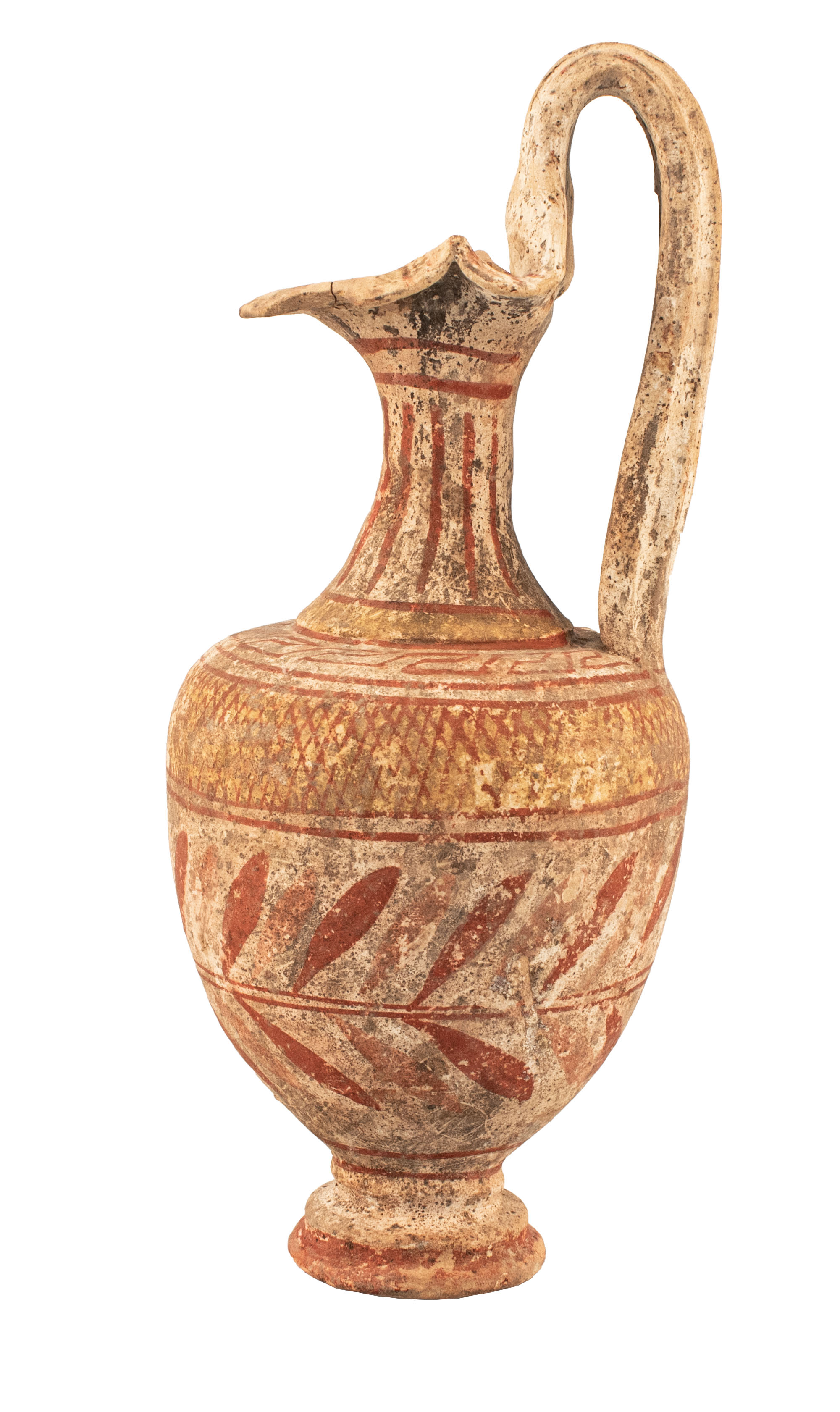 oinochoe - Area canosina (SECOLI/ III a.C)