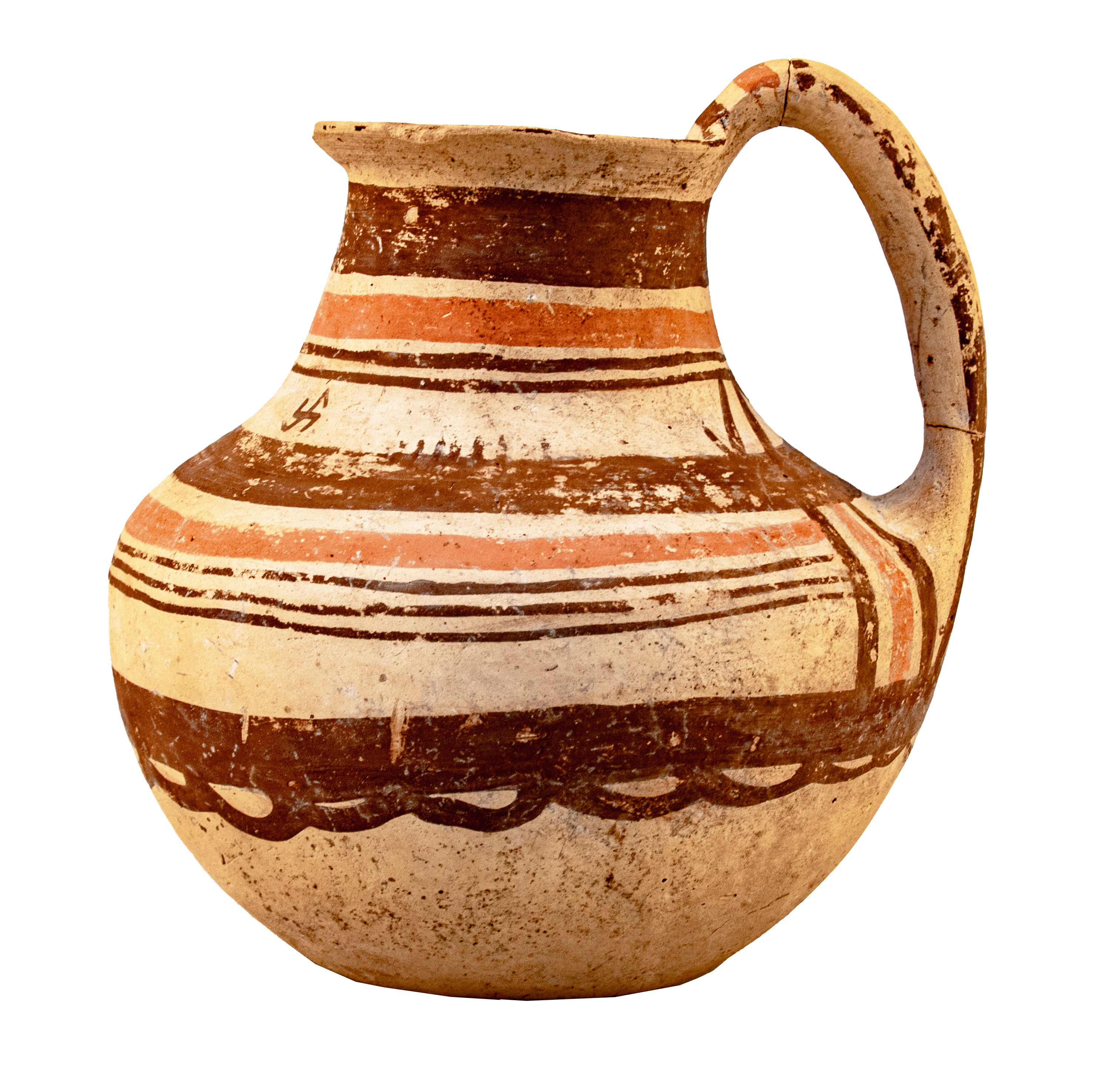 brocca - Ambito daunio (metà SECOLI/ VI a.C)