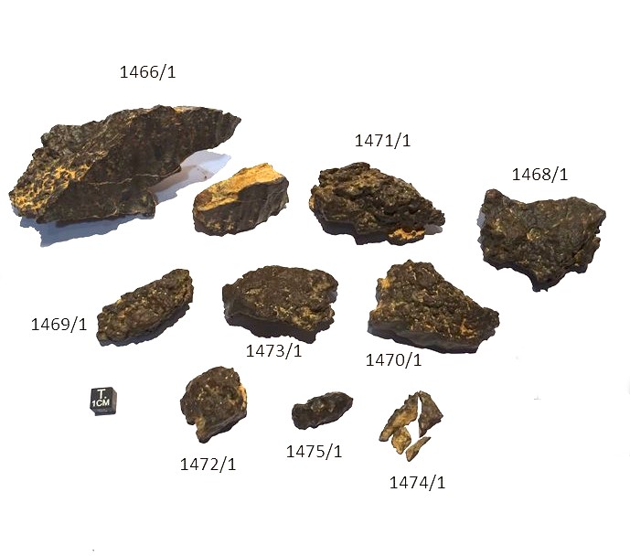 Meteorite/ Condrite ordinaria/ Hammadah al Hamra 341 (esemplare)
