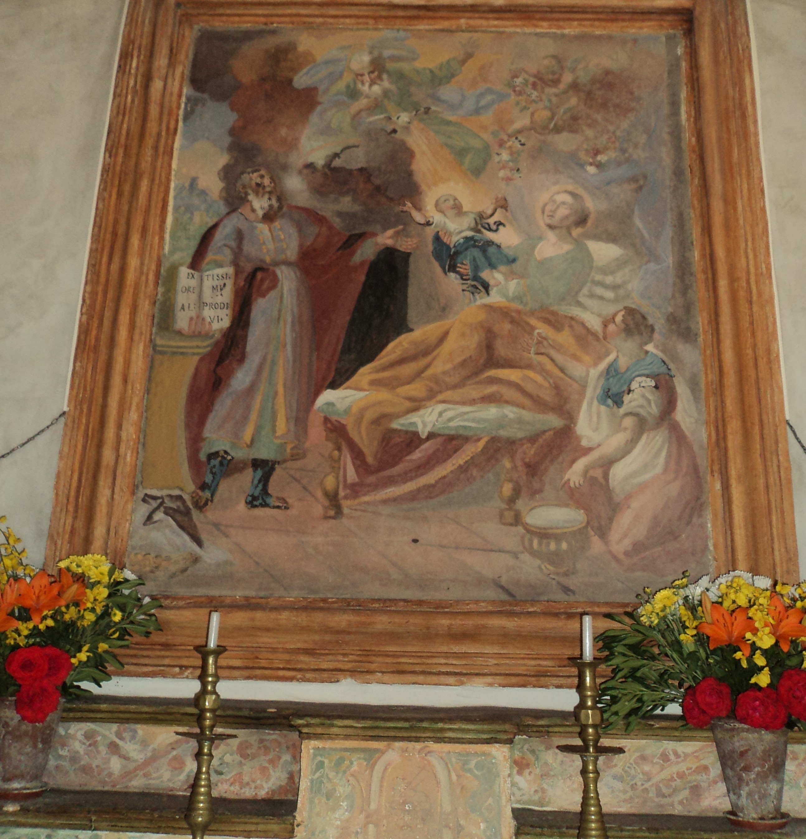 Natività di Maria, Maria bambina (dipinto, opera isolata) di ignoto siciliano (scuola) - ambito catanese (inizio, fine XVI, XVI)