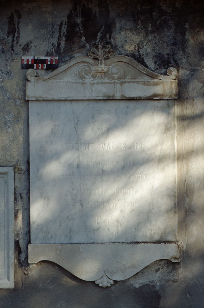 stele funeraria - ambito ebraico (XIX)