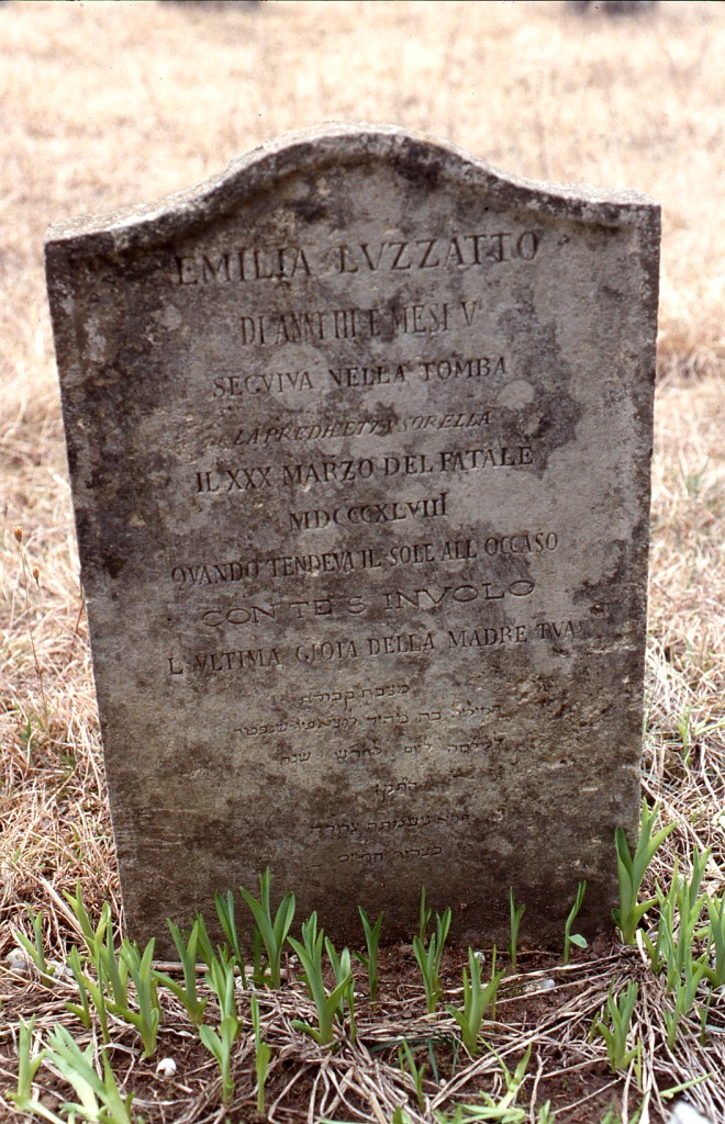 stele funeraria - a centina - ambito ebraico (XIX)