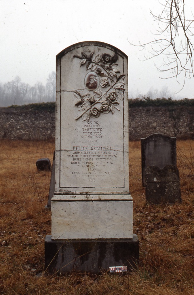 stele funeraria - a centina - ambito ebraico (XX)