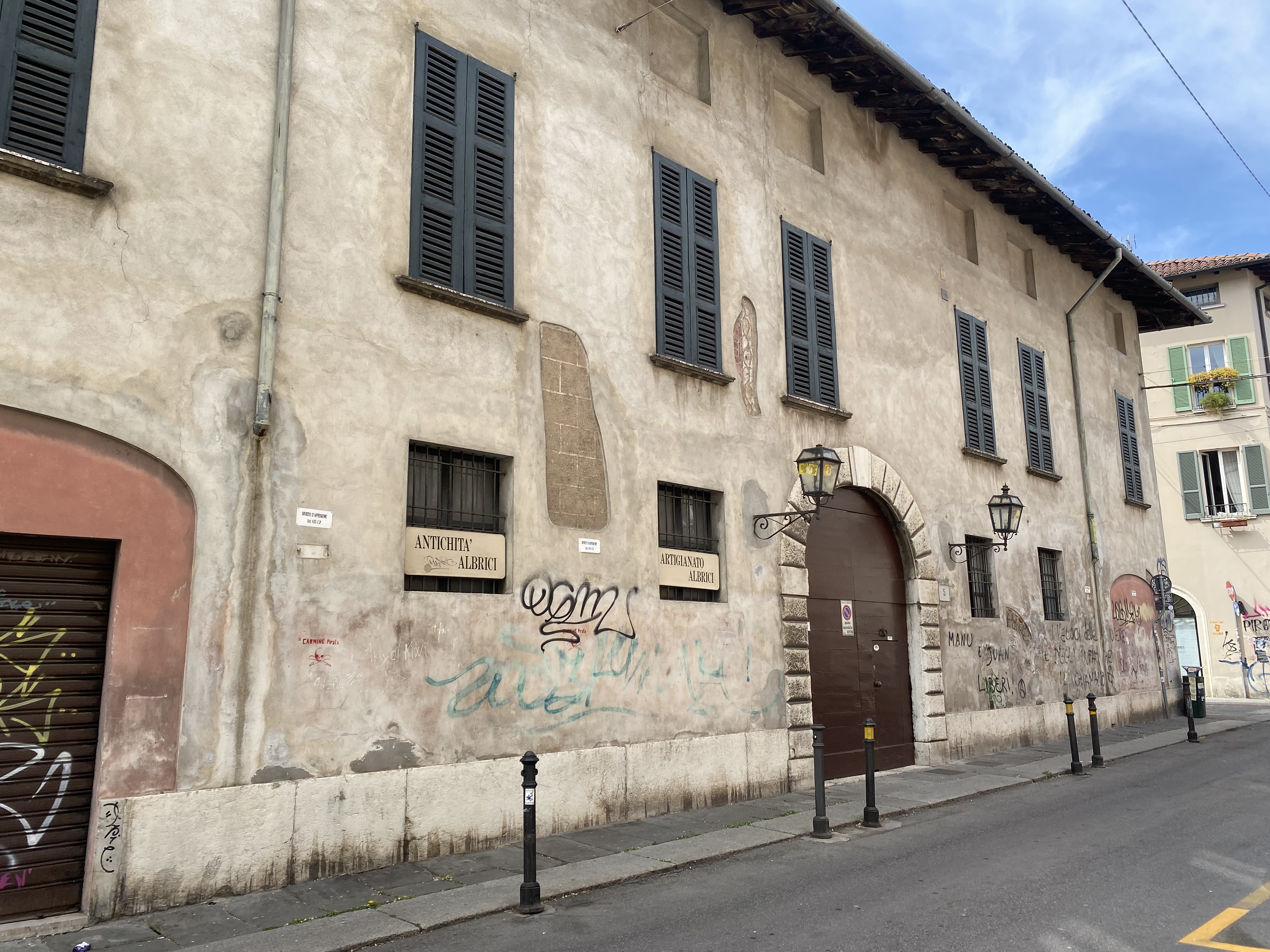 Casa Albrici (già Casa Sala) (casa) - Brescia (BS)  (XIV)
