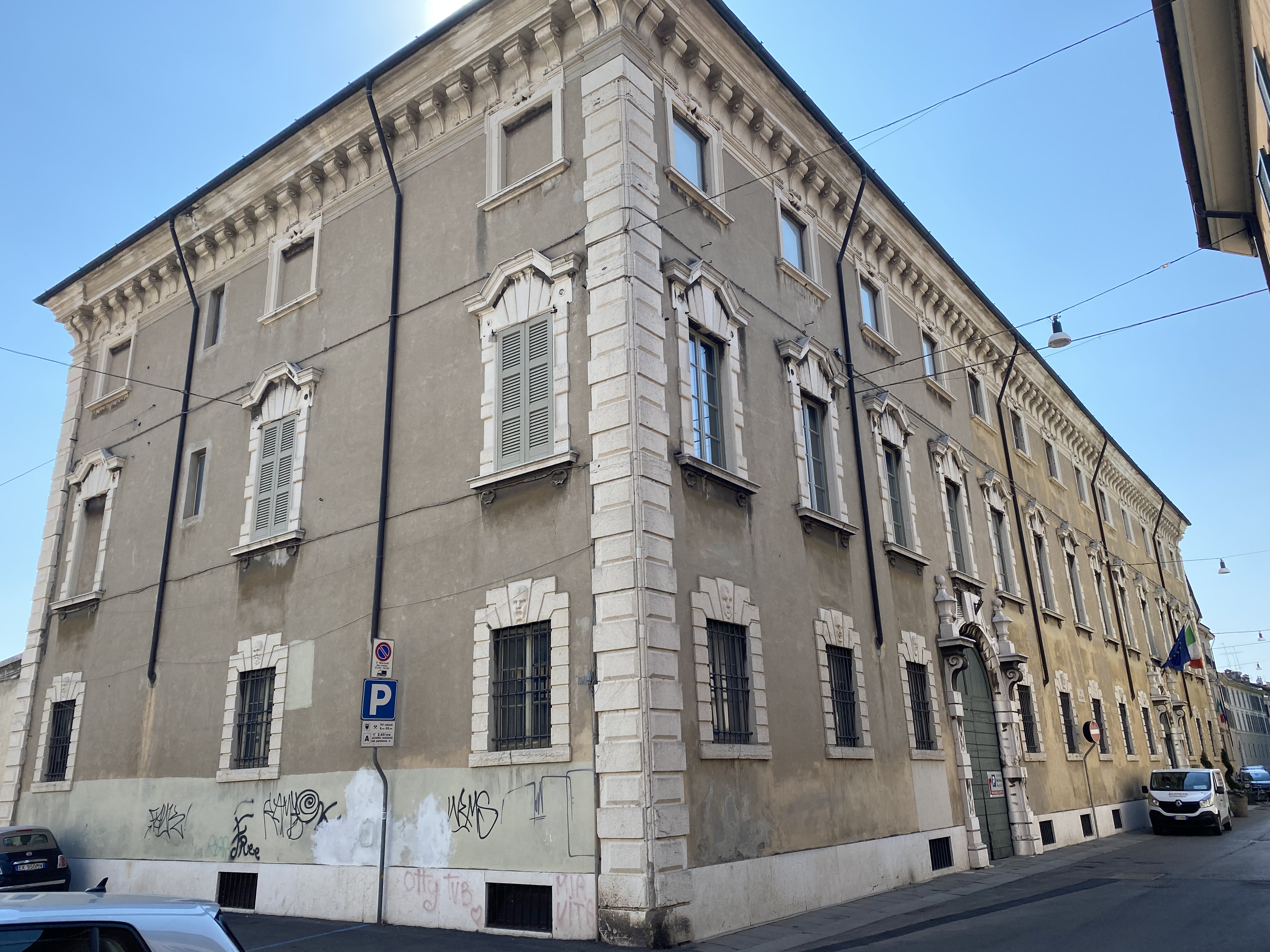 Palazzo Gambara (ora Centro Pastorale Paolo IV) (palazzo) - Brescia (BS)  (XVIII)