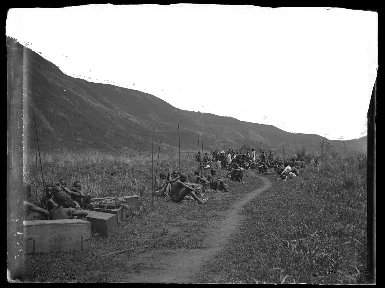 Fotografia coloniale, Colonie belghe, Popoli coloniali (negativo) di Giuseppe Carlo Sesti (fine/ inizio XIX-XX)